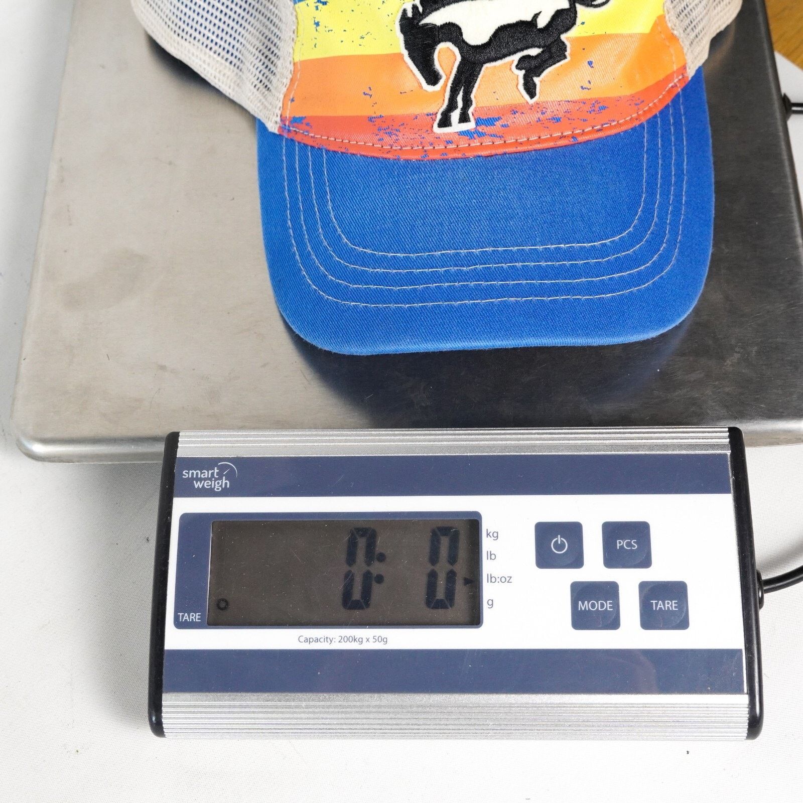 Ford Ford Bronco Horse Mesh Trucker Hat Cap Visor Snapback Blue Size ONE SIZE - 10 Thumbnail