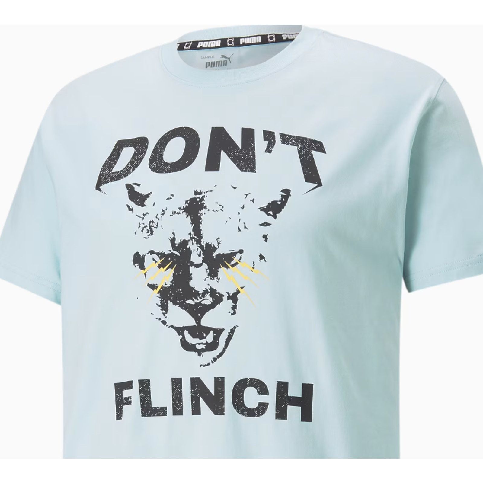 Puma Rebound Short Sleeve Tee Streetwear 536475-01 T-Shirt Print Size US M / EU 48-50 / 2 - 1 Thumbnail
