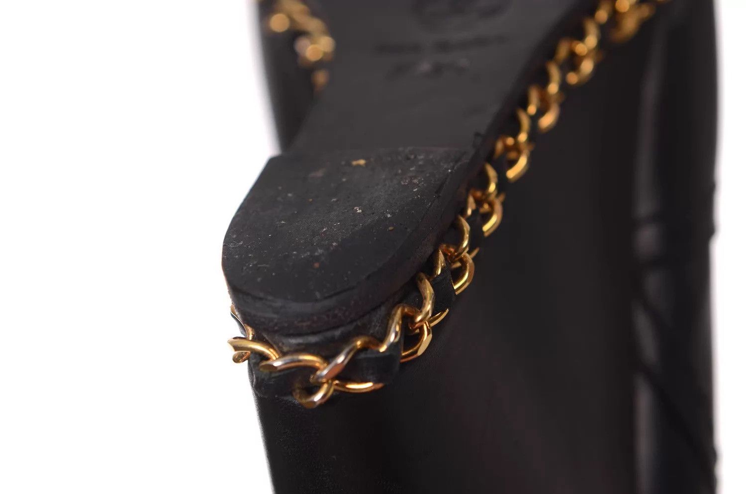 Chanel CHANEL Women's High Heel Boots EU 38.5 Size US 8 / IT 38 - 3 Thumbnail