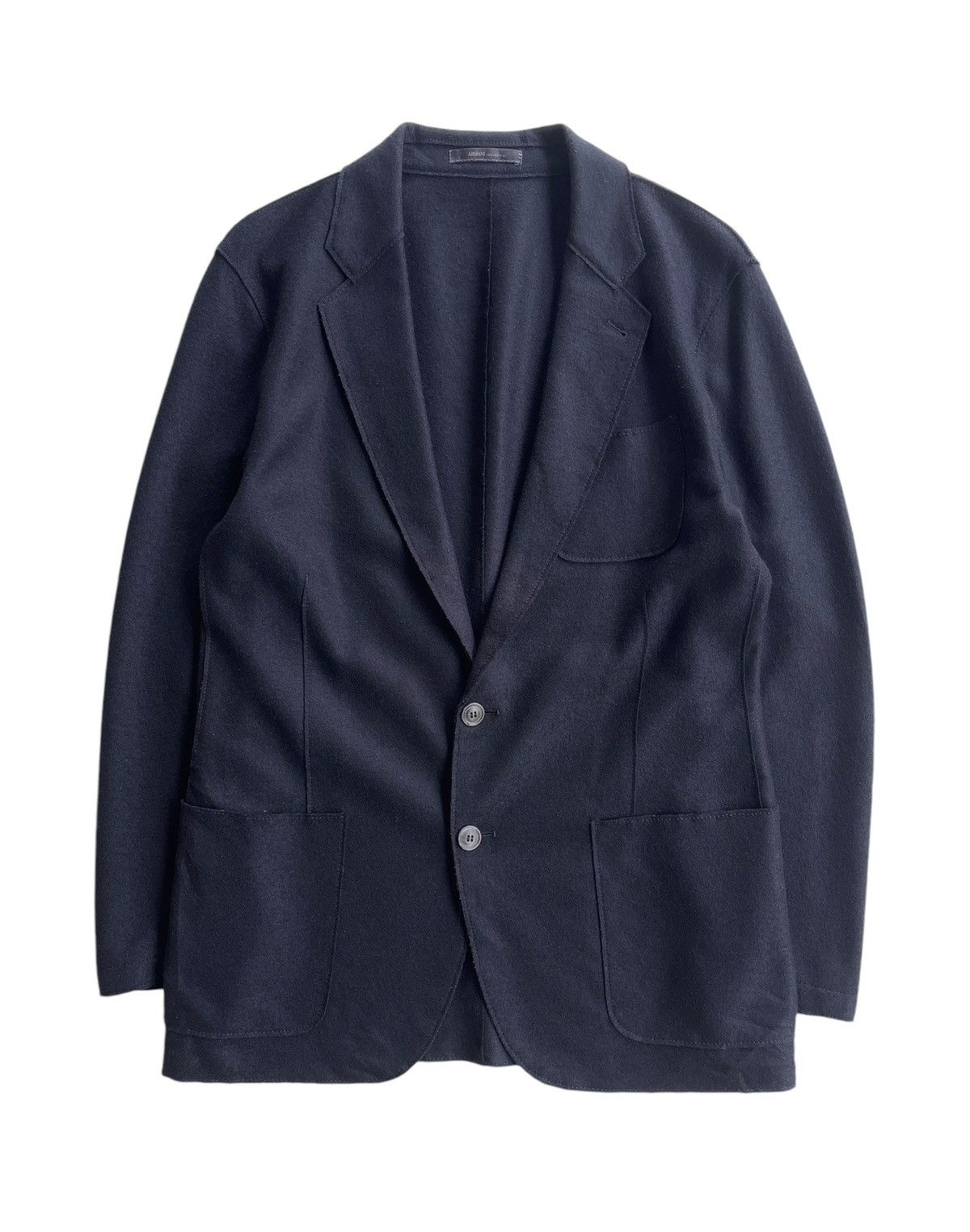 Armani Armani Slim-Fit Single Breasted Coat Jacket Size US M / EU 48-50 / 2 - 1 Thumbnail