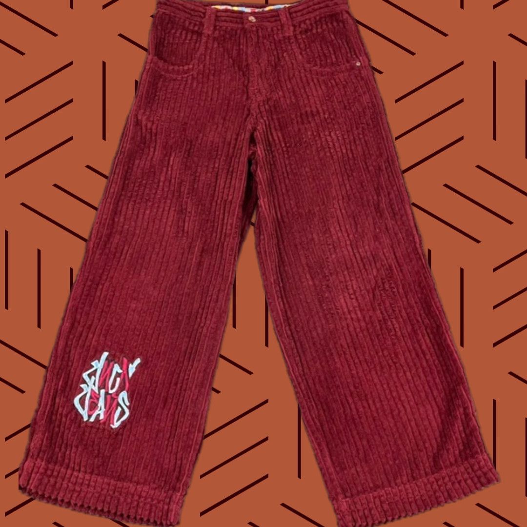 JNCO VINTAGE JNCO Pants Mens 34x32 Baggy Cotton Corduroy Y2K Skater Men Size US 34 / EU 50 - 1 Thumbnail