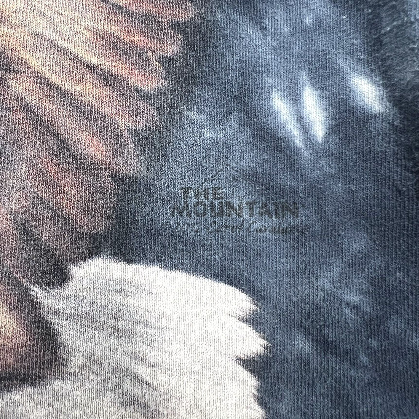 The Mountain The Mountain Tie Dye T-Shirt Dream Catcher Eagle American Flag Size L Blue Men Size US L / EU 52-54 / 3 - 6 Thumbnail