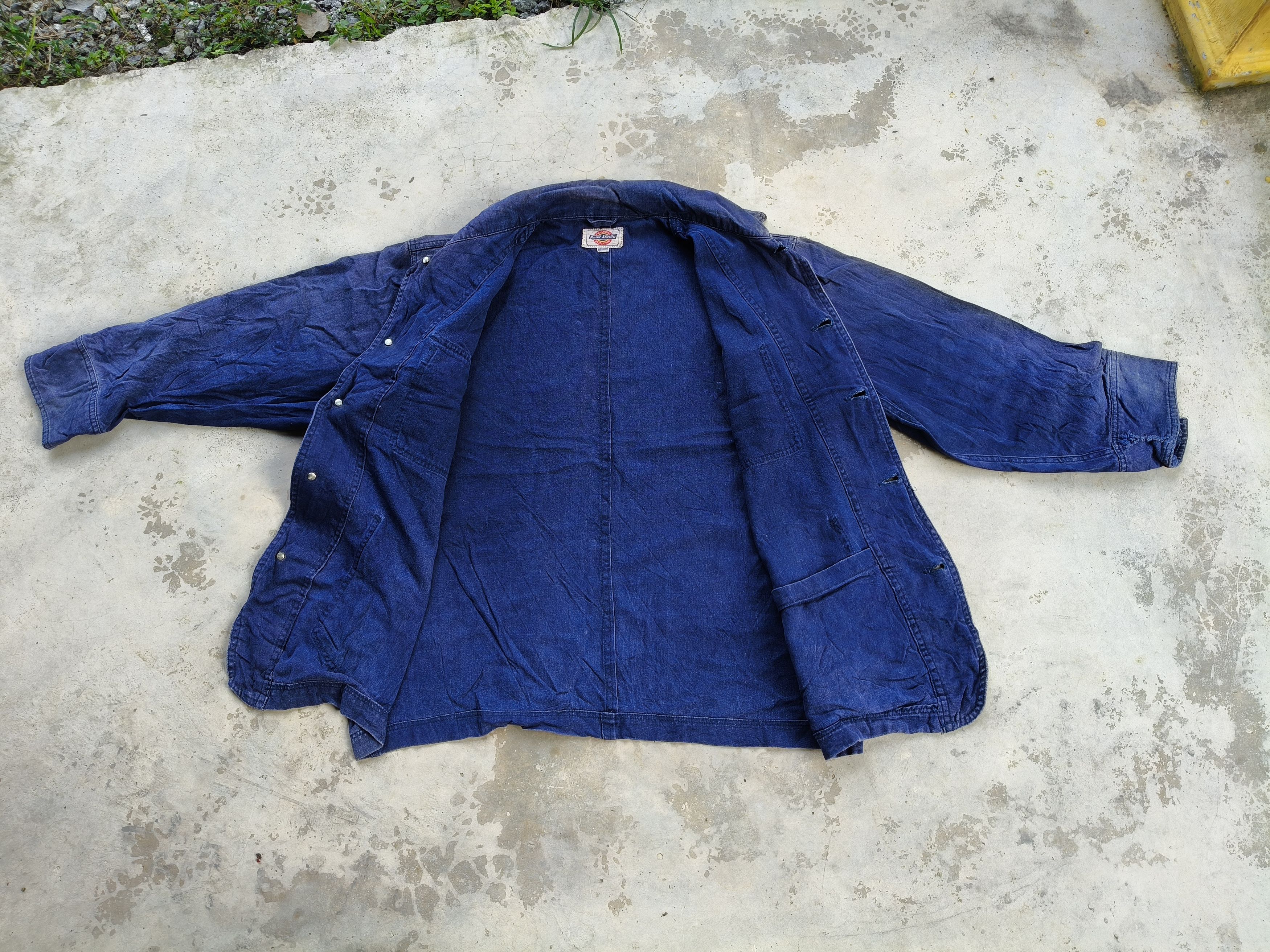 Vintage Pract Studio Denim Jacket Button Up Size US M / EU 48-50 / 2 - 7 Thumbnail