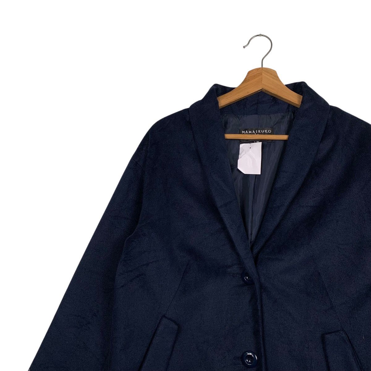 Japanese Brand Mamaikuko De Paris Overcoat Size XS / US 0-2 / IT 36-38 - 6 Thumbnail