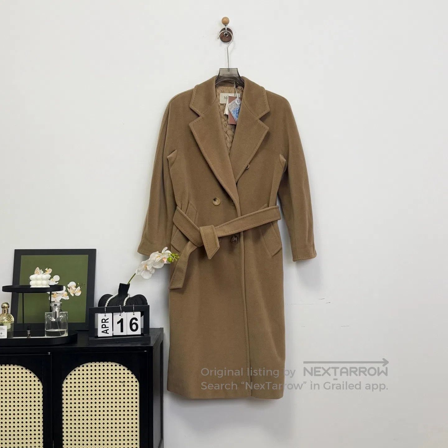 Max Mara Max Mara Classic 101801 Double-breasted Wool Coat| Size XS / US 0-2 / IT 36-38 - 1 Thumbnail