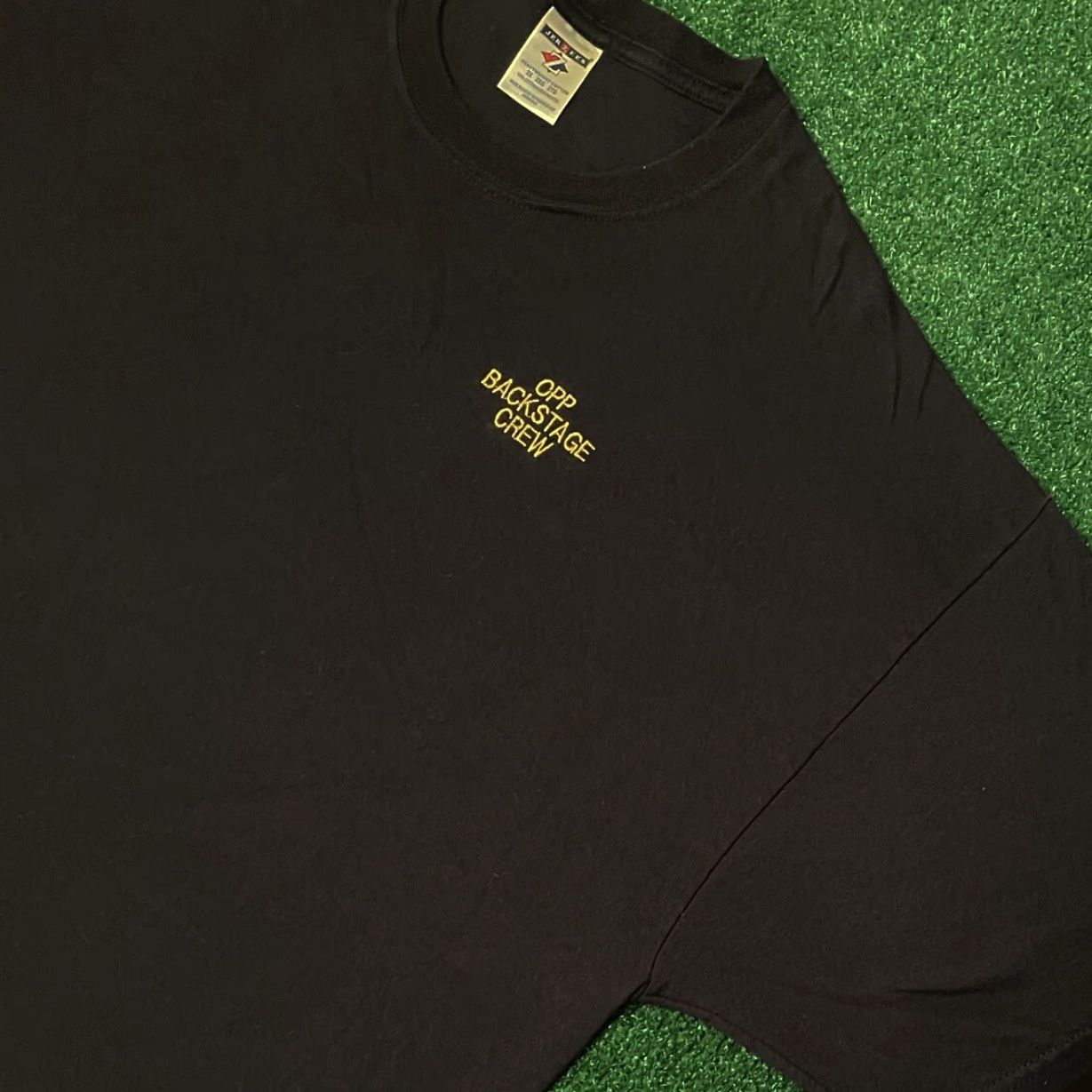 Vintage VINTAGE Naughty By Nature OPP Back Stage Crew 90s Rap Tee Shirt Mens XXL Black T-Shirt 90s Mens Size US XXL / EU 58 / 5 - 2 Thumbnail