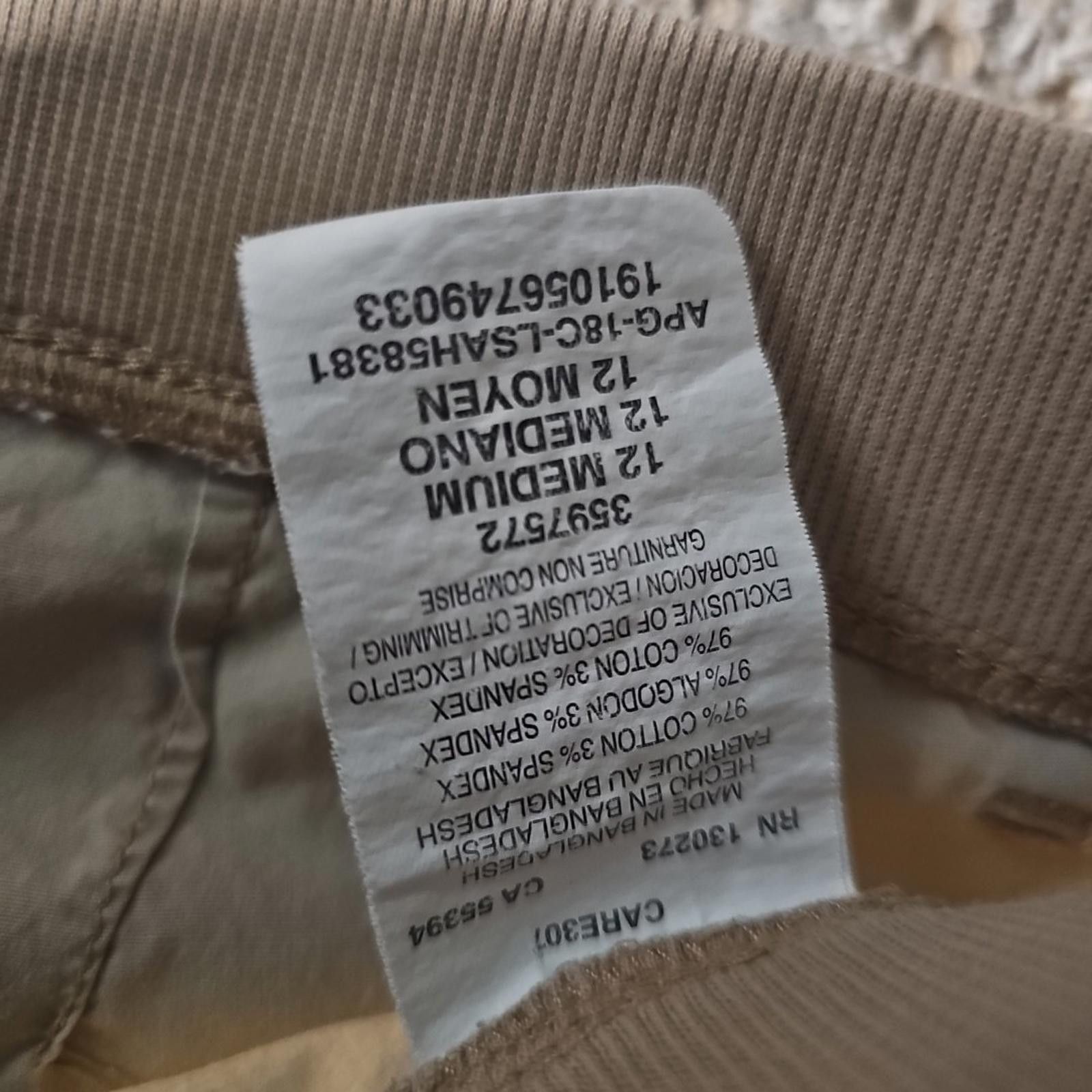 Lee Lee Relaxed Fit 12 Medium Beige Shorts Size 34" / US 12 / IT 48 - 3 Thumbnail