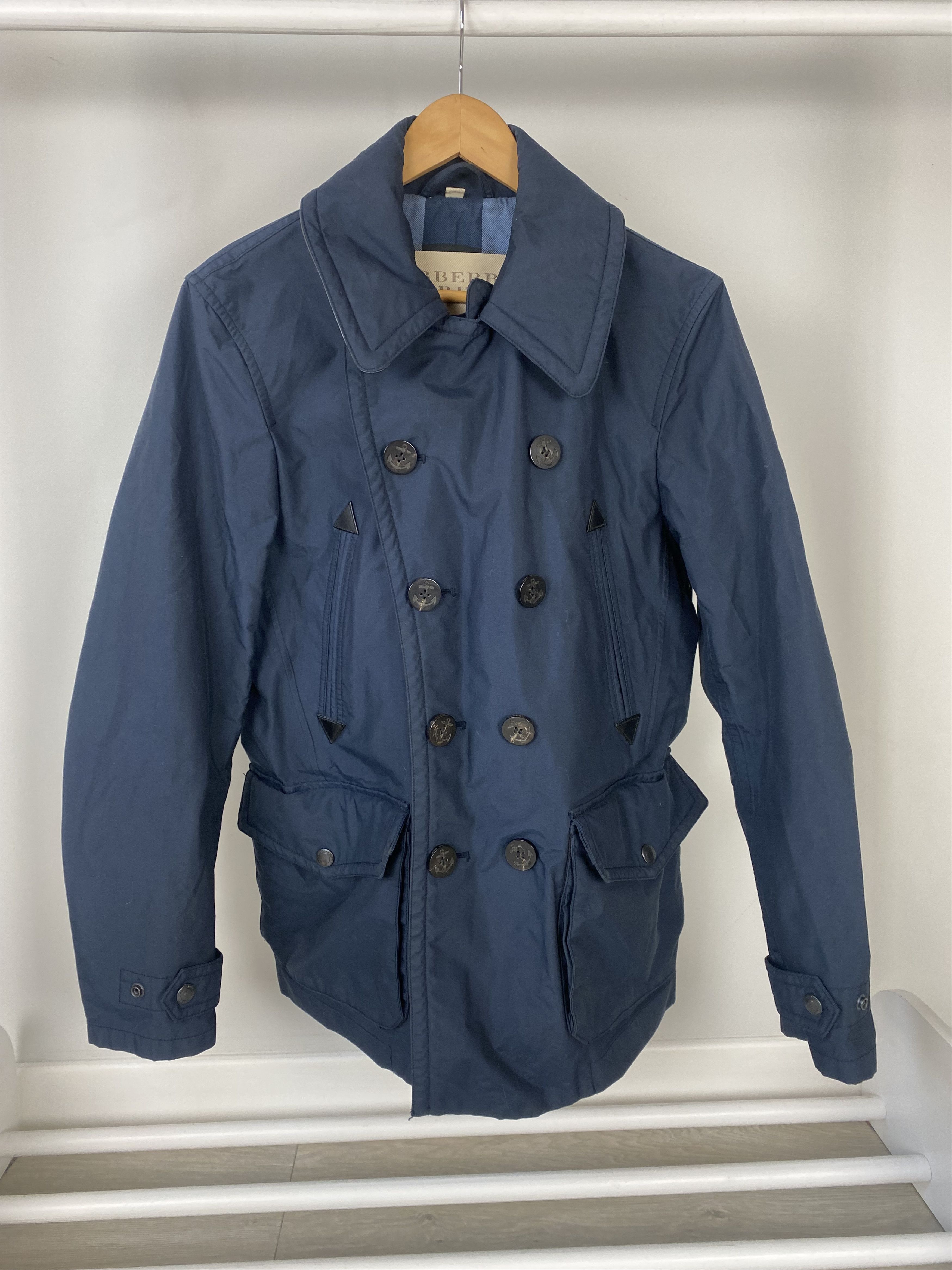 Burberry Burberry Brit Water Resistant Double Breasted Jacket Size US M / EU 48-50 / 2 - 3 Thumbnail