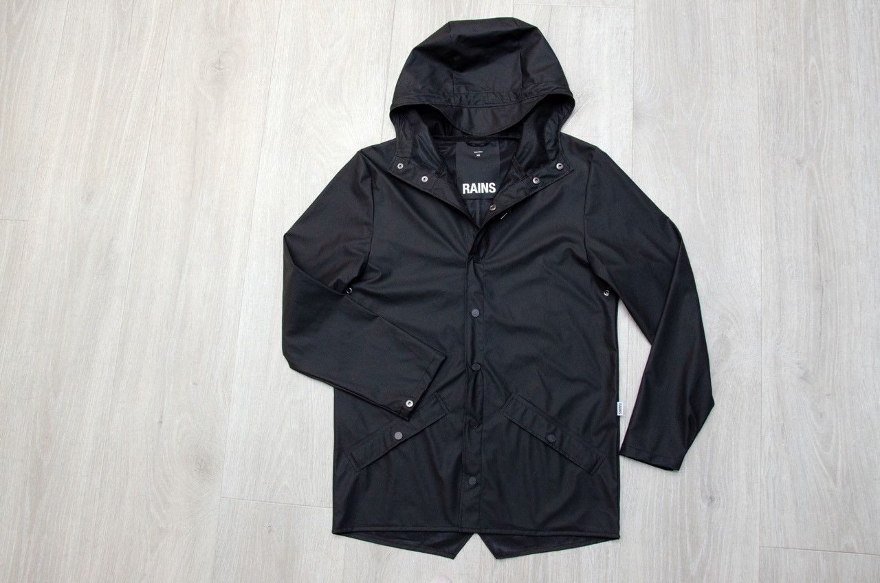 Rains Rains 12010 Jacket Waterproof Hooded Raincoat Scandinavian Size XS / US 0-2 / IT 36-38 - 1 Thumbnail