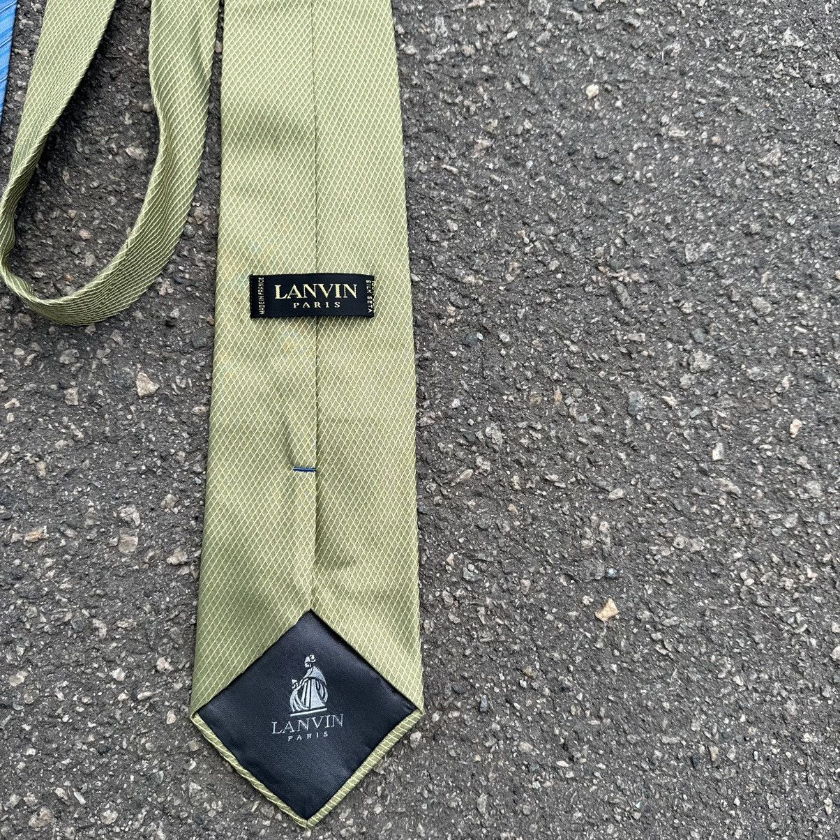 Vintage vintage 90s ties lanvin luxury y2k streetwear Size ONE SIZE - 2 Thumbnail
