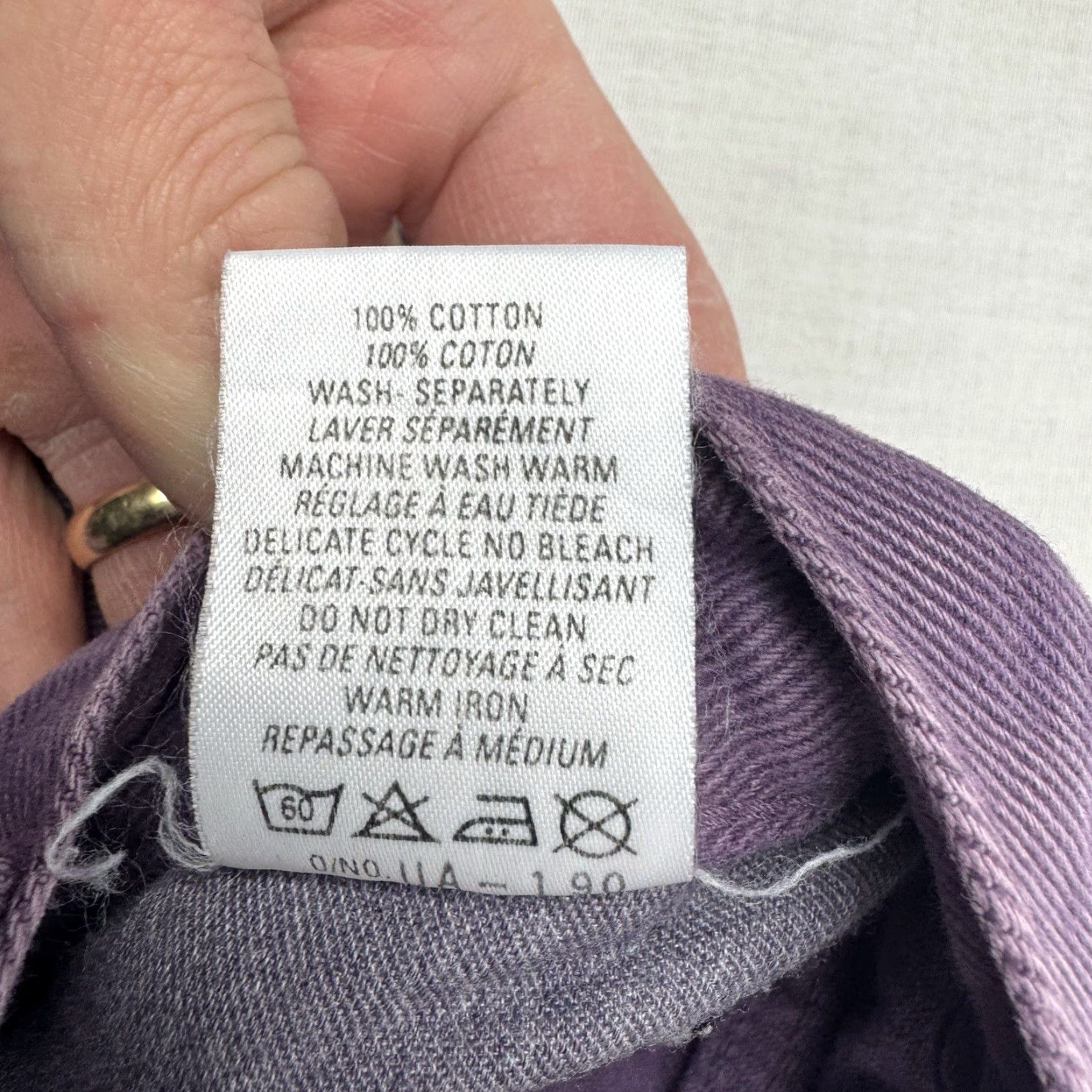 Edwin Edwin Jeans Adult 29x32 Skinny Denim Purple Japan Made In Vapor? Note: This seems off. Size US 29 - 6 Thumbnail