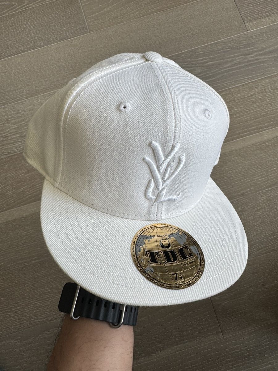 Playboi Carti YVL HAT WHITE ON WHITE | Grailed