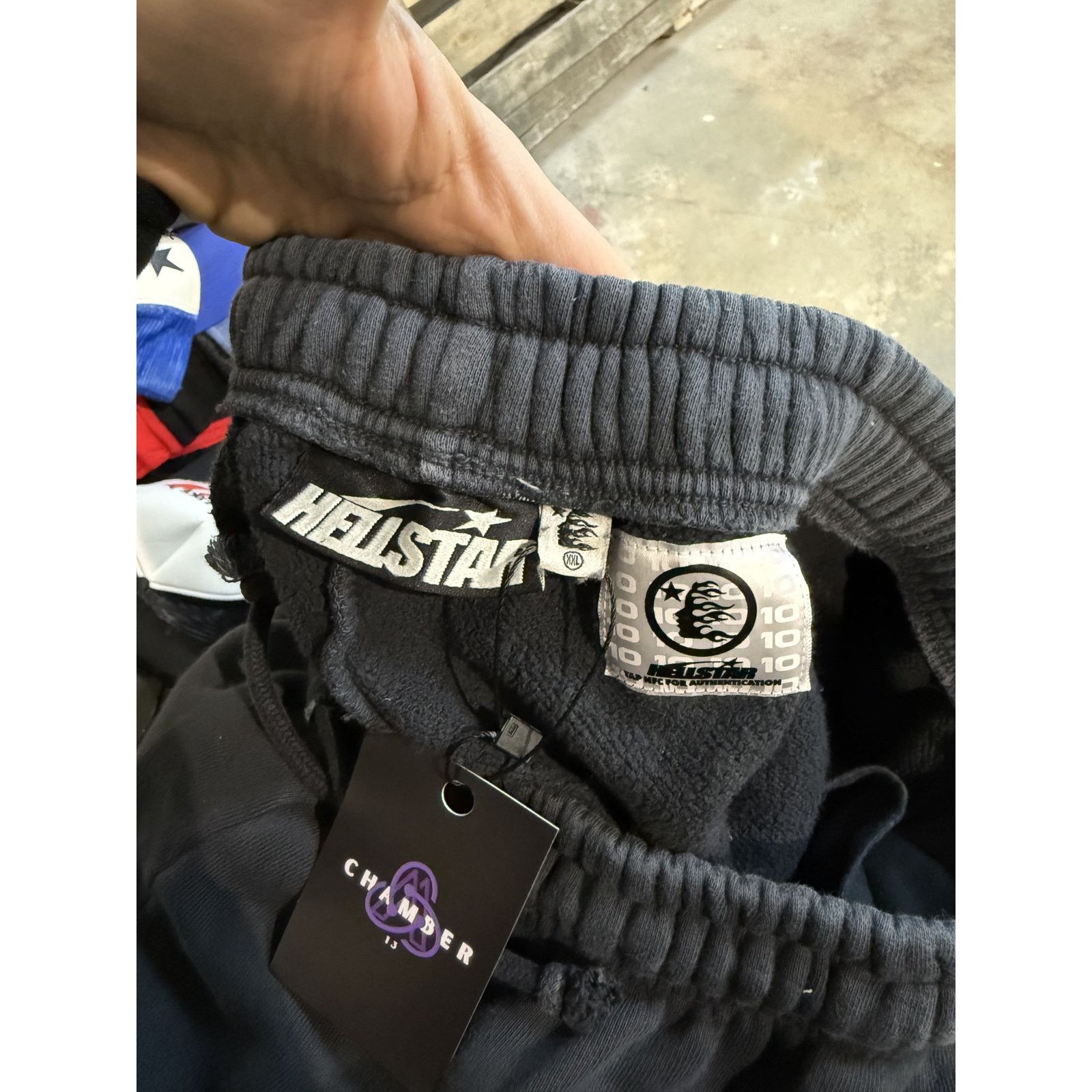 HELLSTAR Hellstar Warm Up Shorts Faded Black Used XXL Size US 40 / EU 56 - 2 Thumbnail