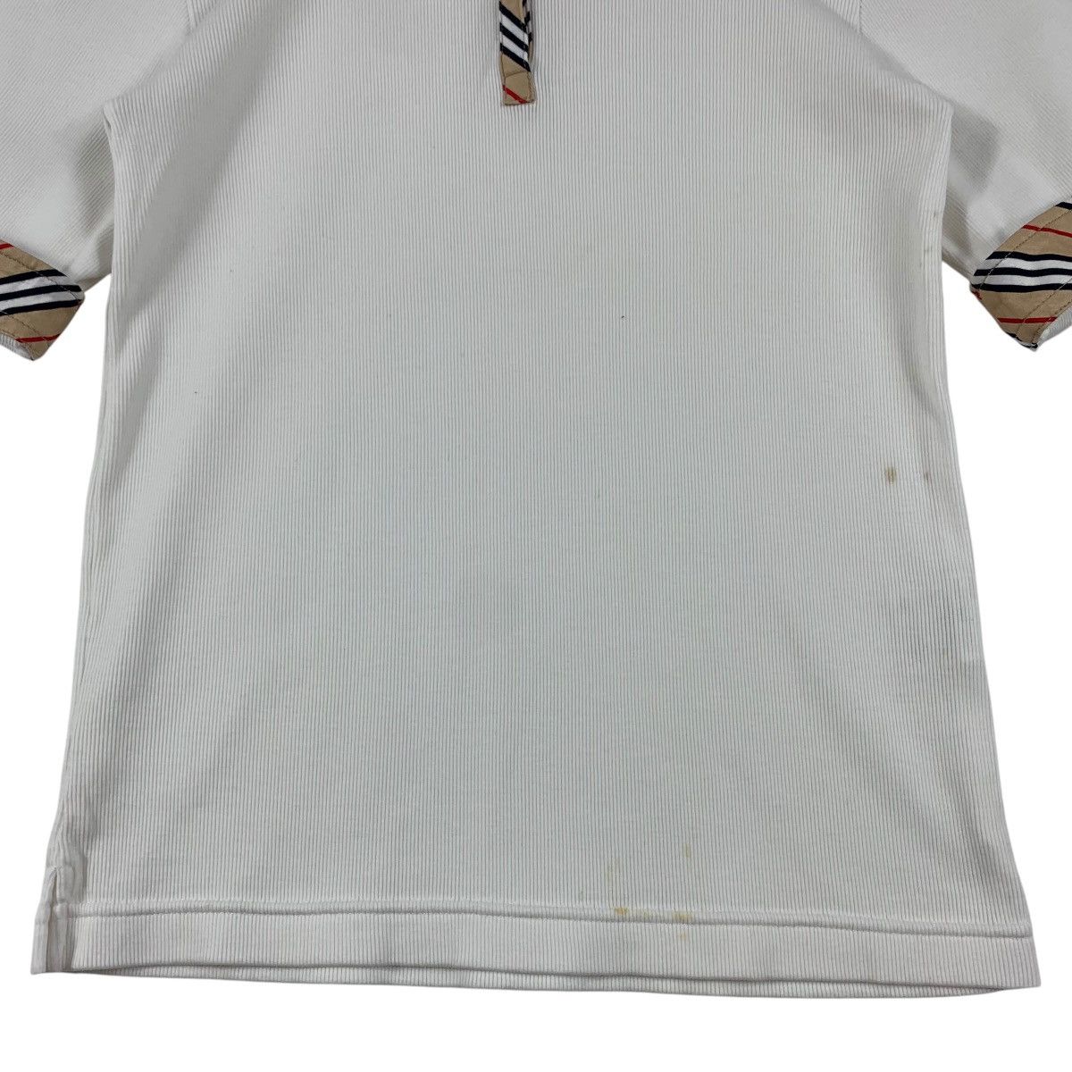 Burberry × Designer BURBERRY Golf nova check collar design polo tee Size US M / EU 48-50 / 2 - 8 Thumbnail