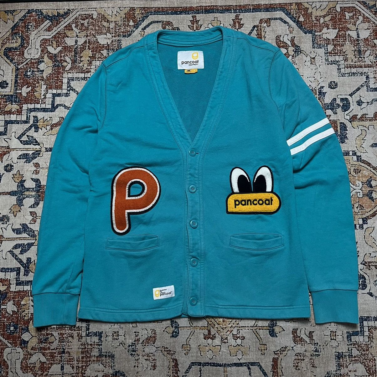 Cardigan Pencoat Equipment Big Logo Button Shirt