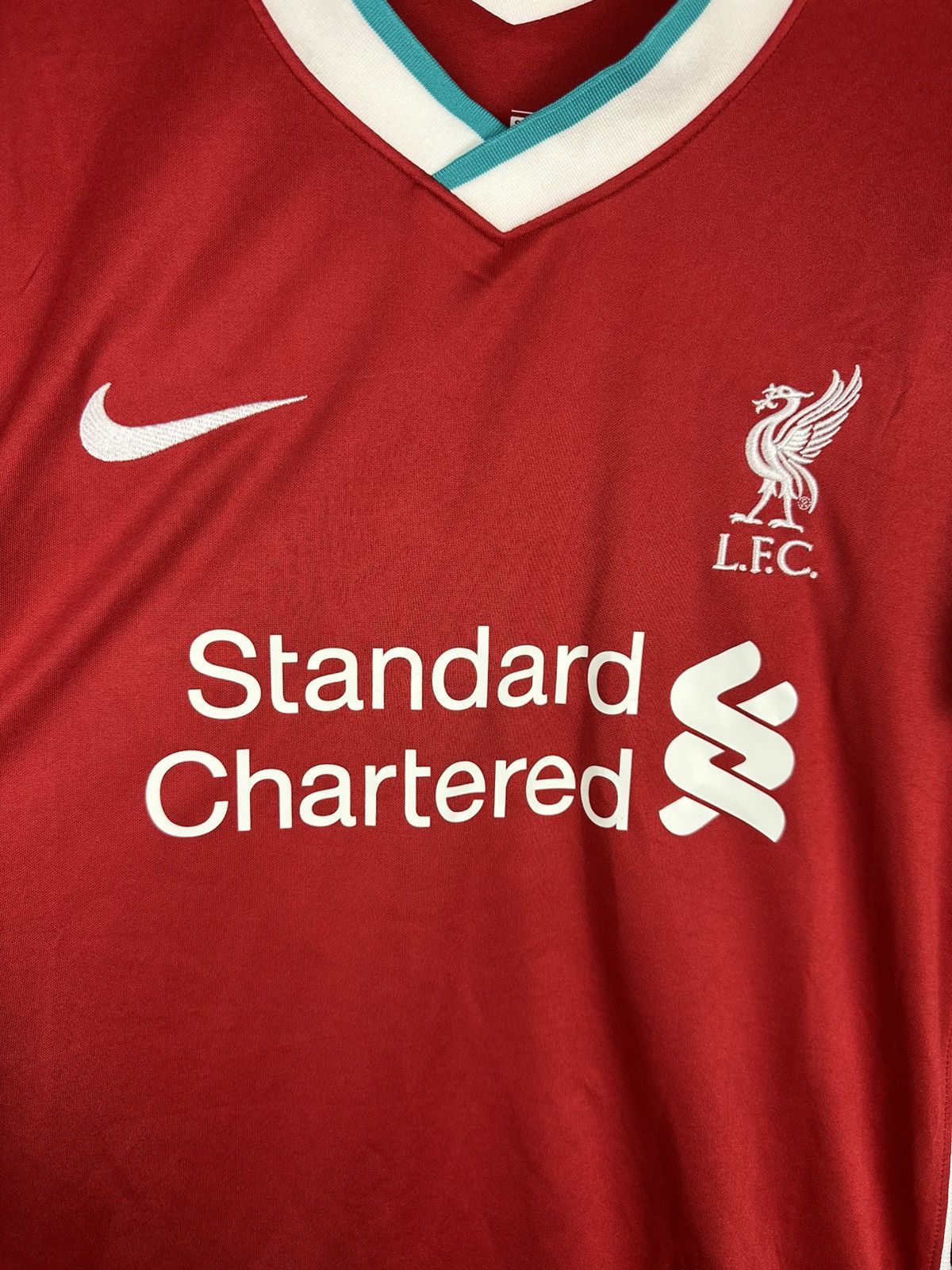 Other NIKE LIVERPOOL 2020 2021 HOME FOOTBALL SHIRT SOCCER JERSEY Size US S / EU 44-46 / 1 - 2 Thumbnail