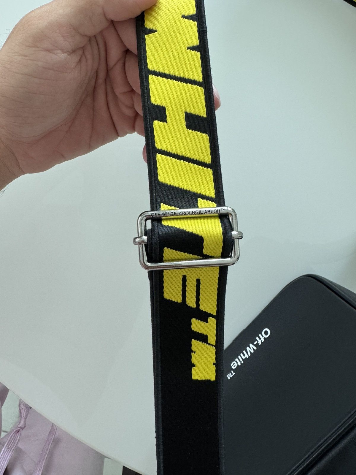 Off-White Off-White Hard Core Leather Crossbody Bag Size ONE SIZE - 4 Thumbnail