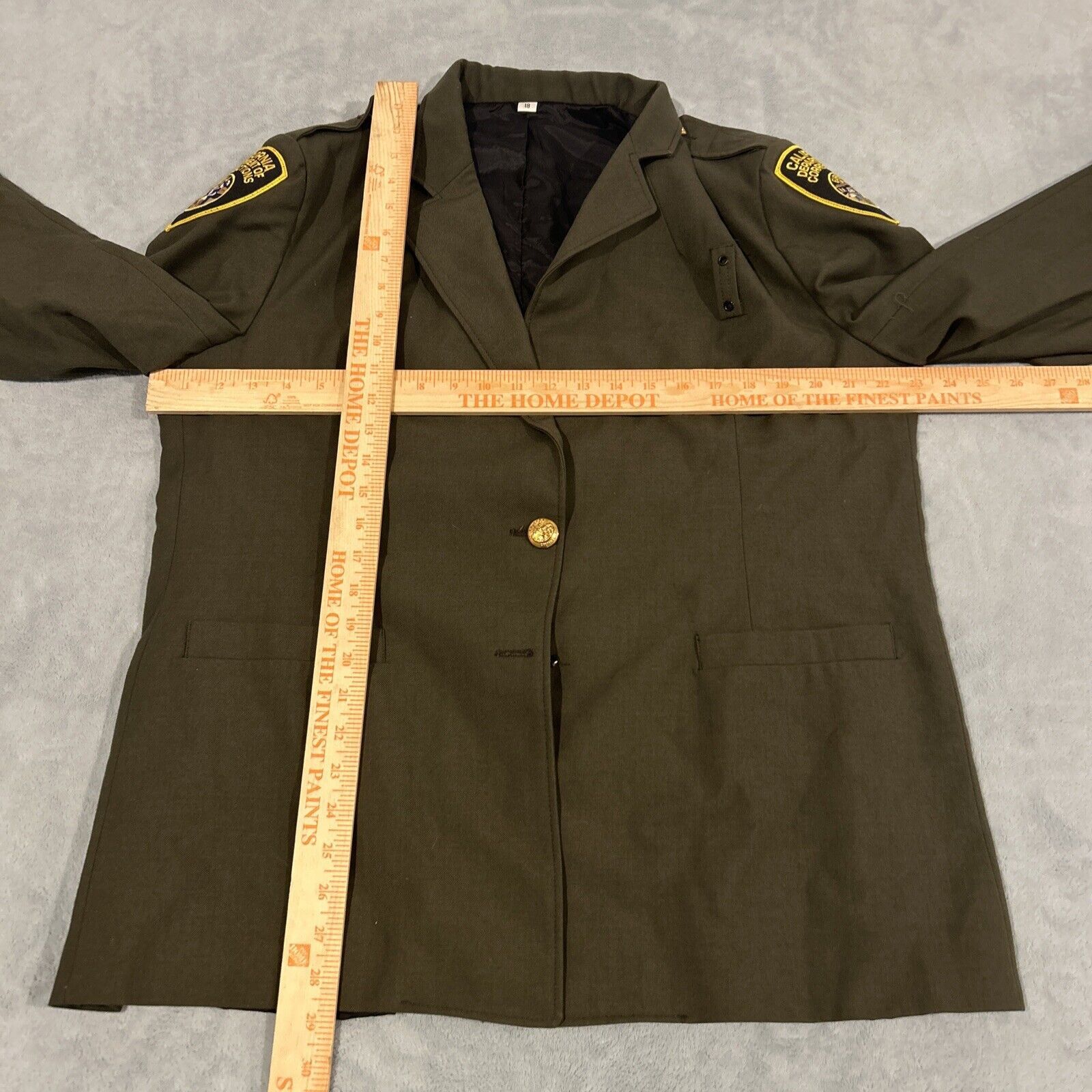 Other California Department Of Corrections Jacket Large Fechheimer Size 46R - 4 Thumbnail