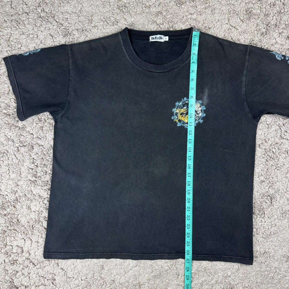 Vintage Vintage Graphic Dragon and White Tiger YIN AND YANG T-shirt Size US L / EU 52-54 / 3 - 13 Thumbnail