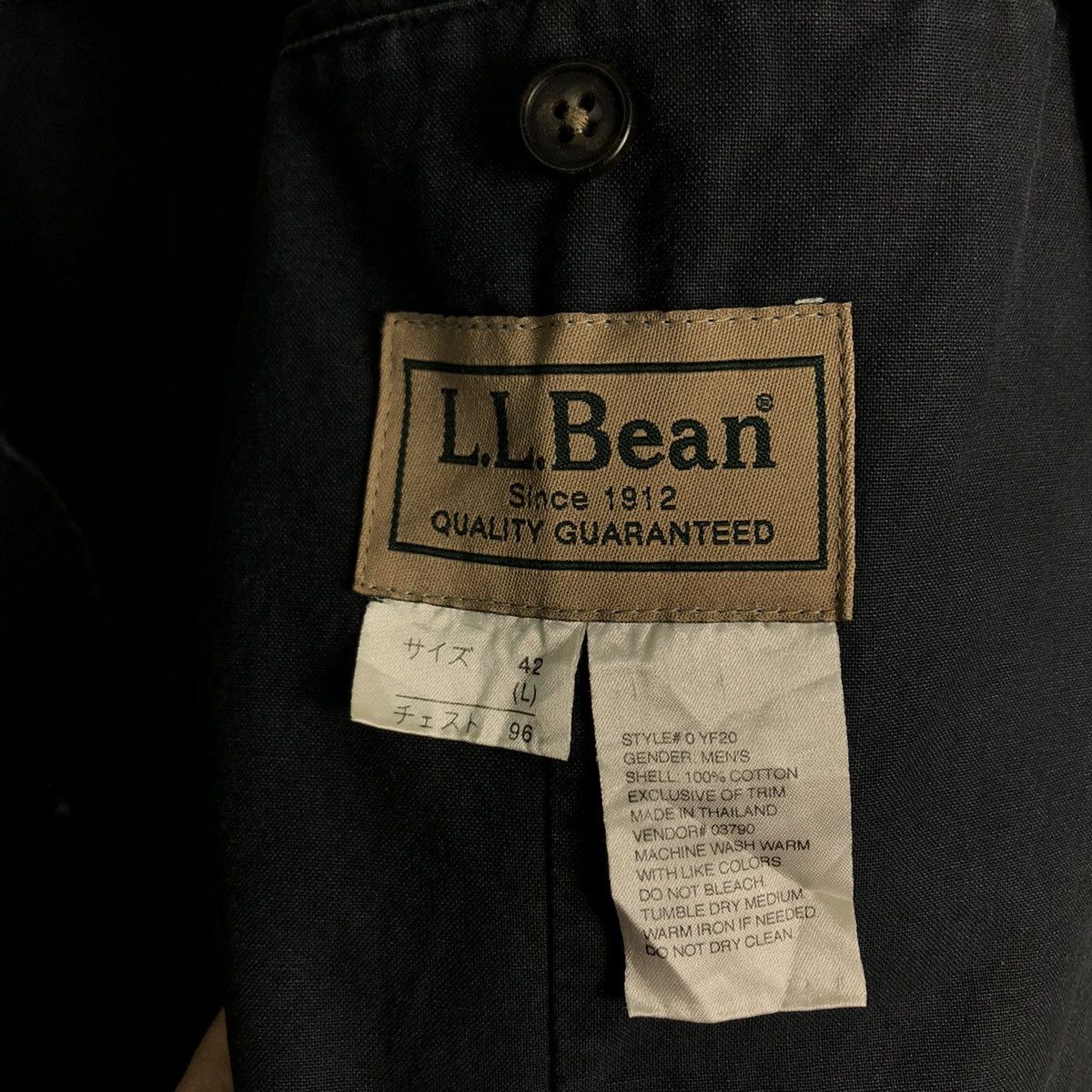 Japanese Brand 🔥90’s Double Breast Chore Jacket Worker Wear L.L.Bean Size US L / EU 52-54 / 3 - 14 Thumbnail