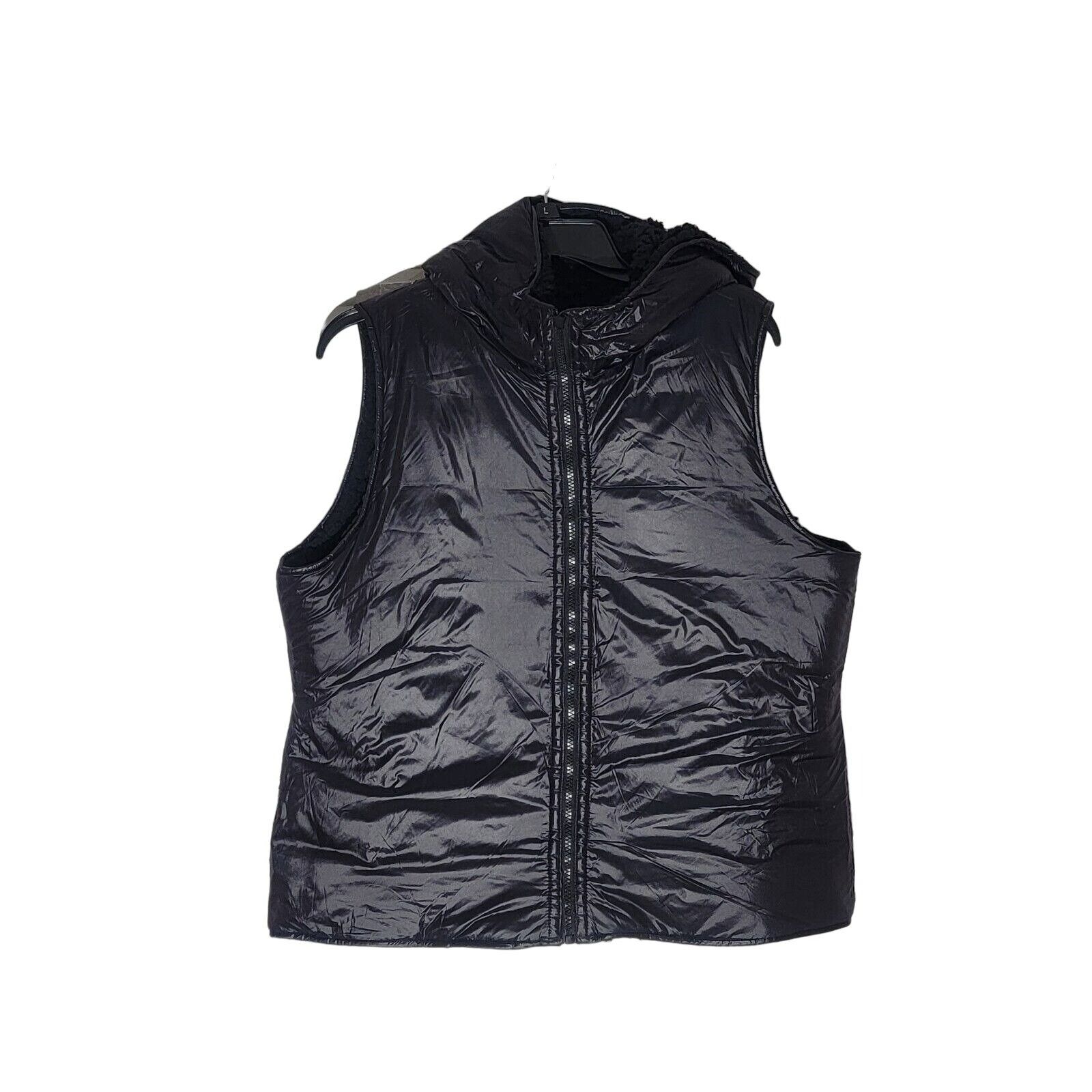 Calvin Klein ⭐Calvin Klein Size L Men’s Metallic Black Quilted Hooded Puf Size US L / EU 52-54 / 3 - 1 Thumbnail