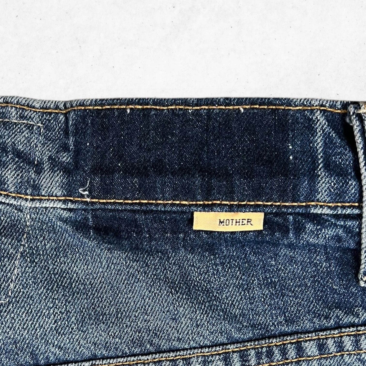 MOTHER Mother Superior The Dazzler Shift Crop Sin and Suffer Sz 25 Size 25" / US 0 / IT 36 - 10 Thumbnail