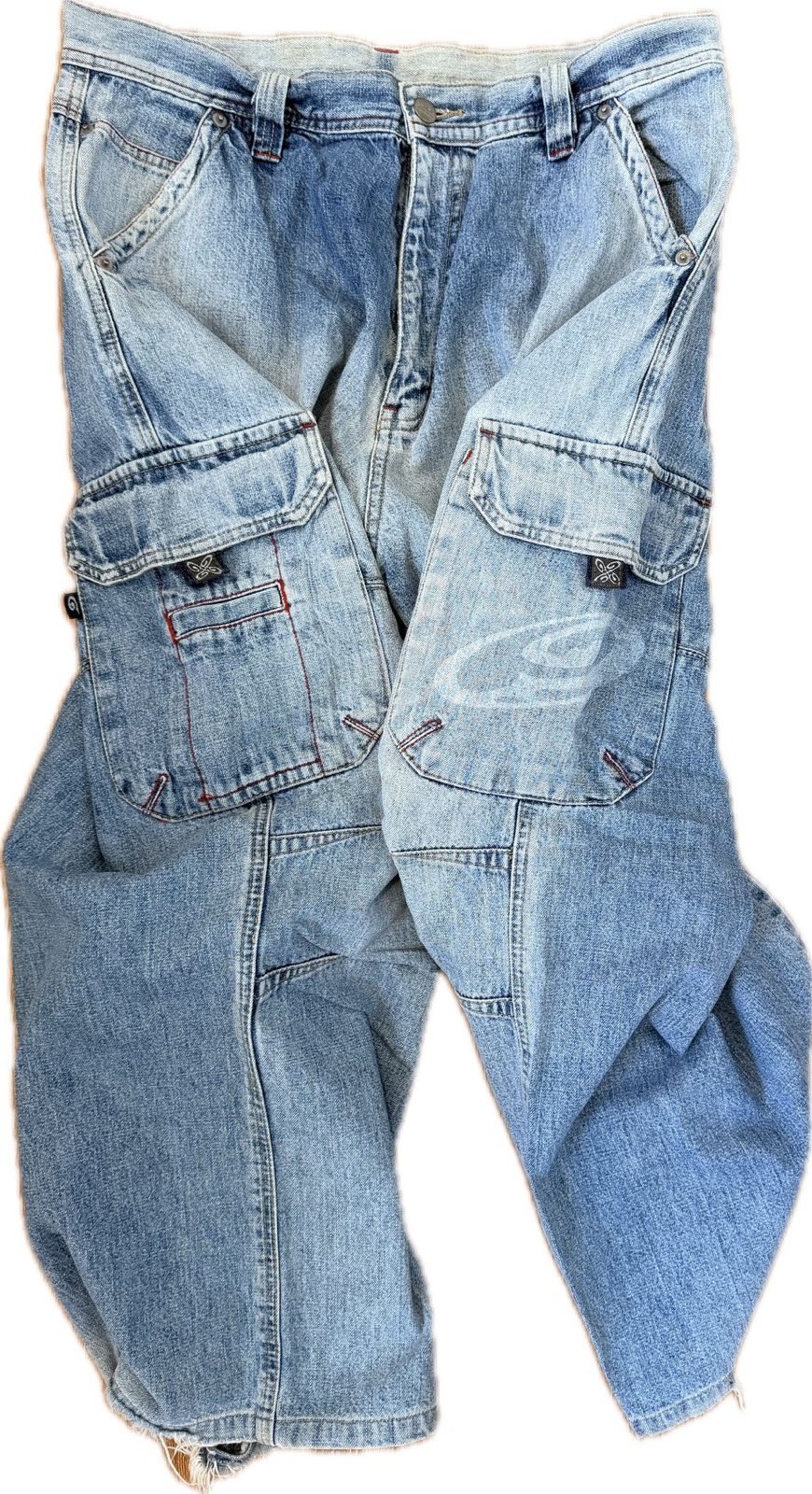 Other Piko Surfwear Skateboard Cargo Baggy Jeans Size US 33 - 1 Thumbnail