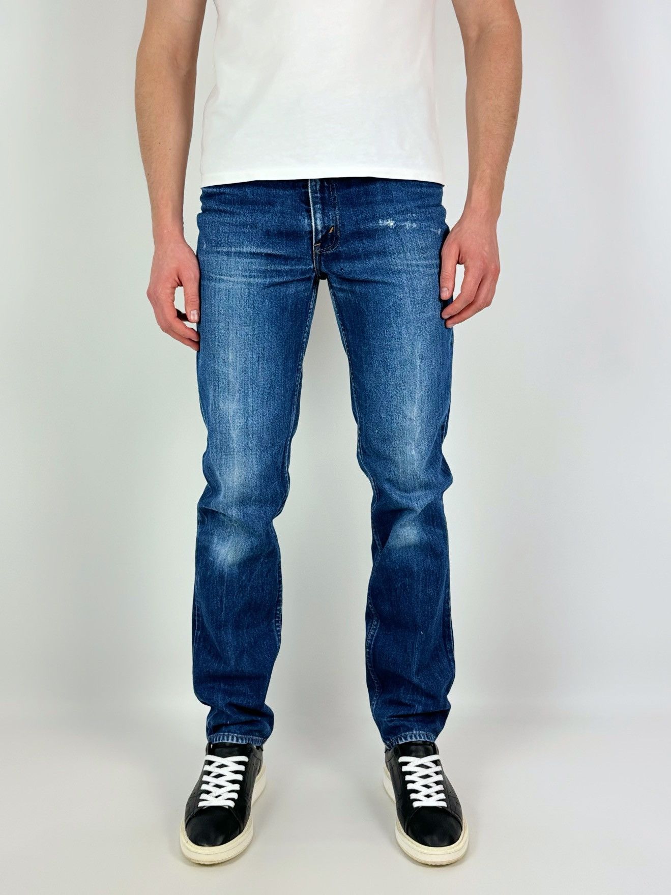 Levi's 80’s Vintage Levi’s 620-0217 Distressed Orange Tab Jeans Size US 34 / EU 50 - 1 Thumbnail
