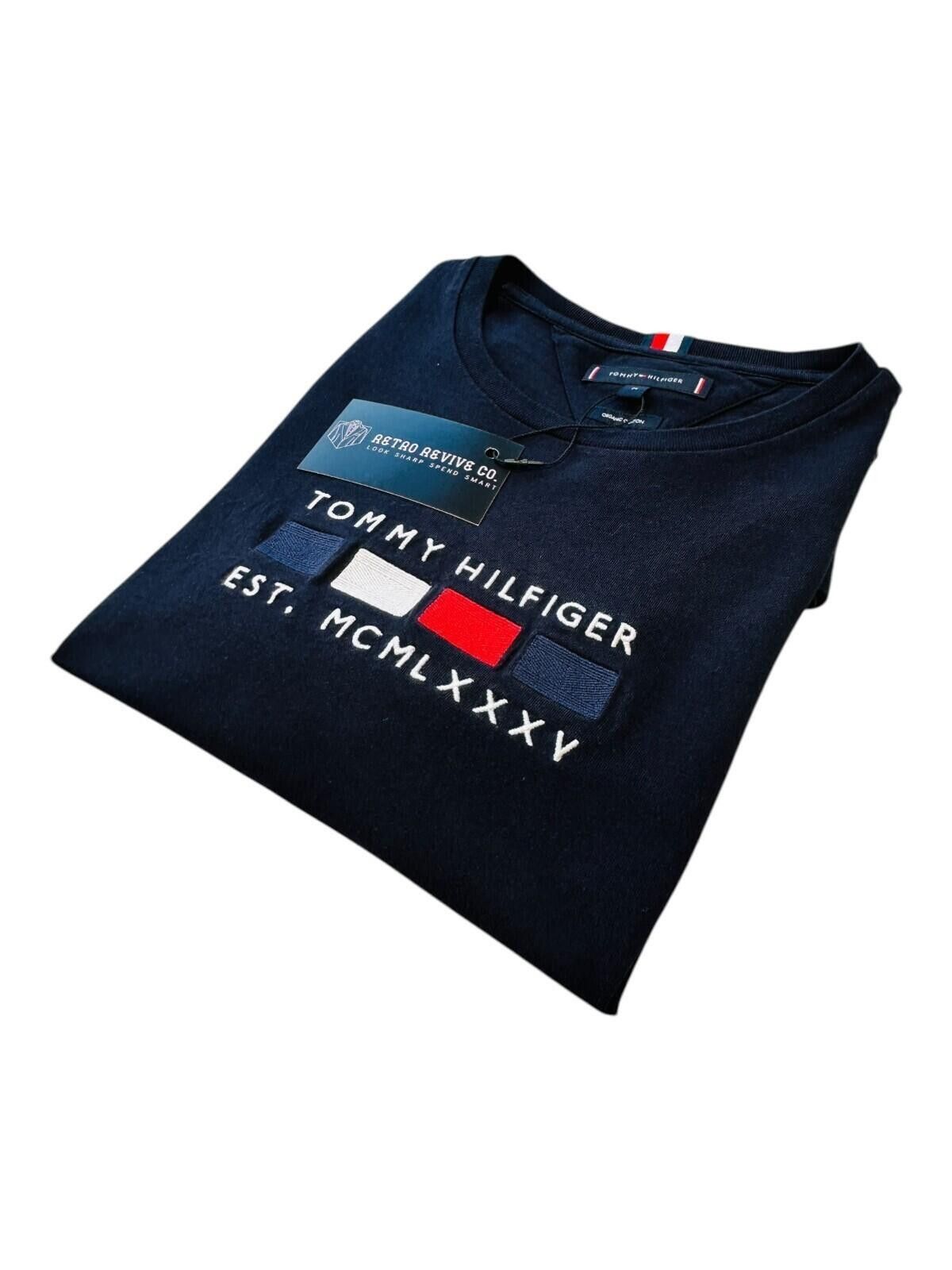 Tommy Hilfiger Tommy Hilfiger T-Shirt Men's UK Size M Blue Short Sleeve Size US M / EU 48-50 / 2 - 1 Thumbnail