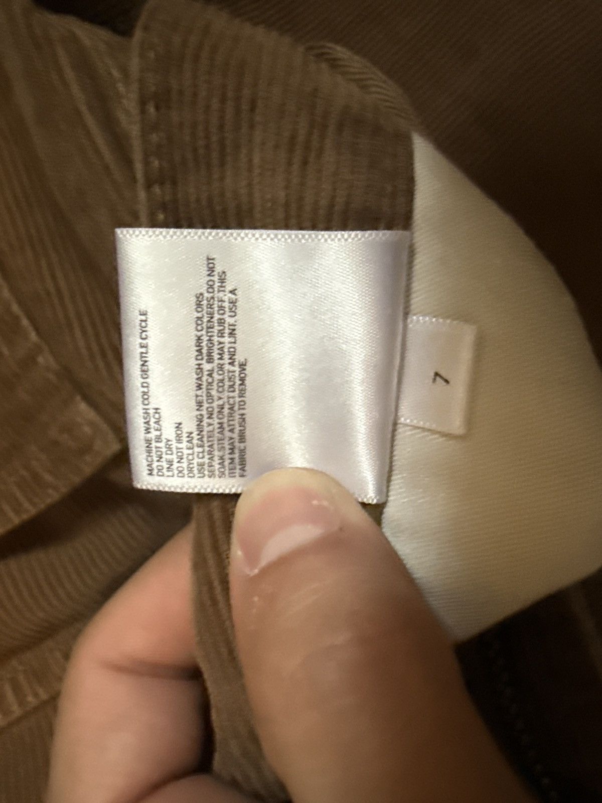 Uniqlo Uniqlo Brown Corduroy Pants Size 32 Minimal Streetwear Size US 32 / EU 48 - 5 Thumbnail