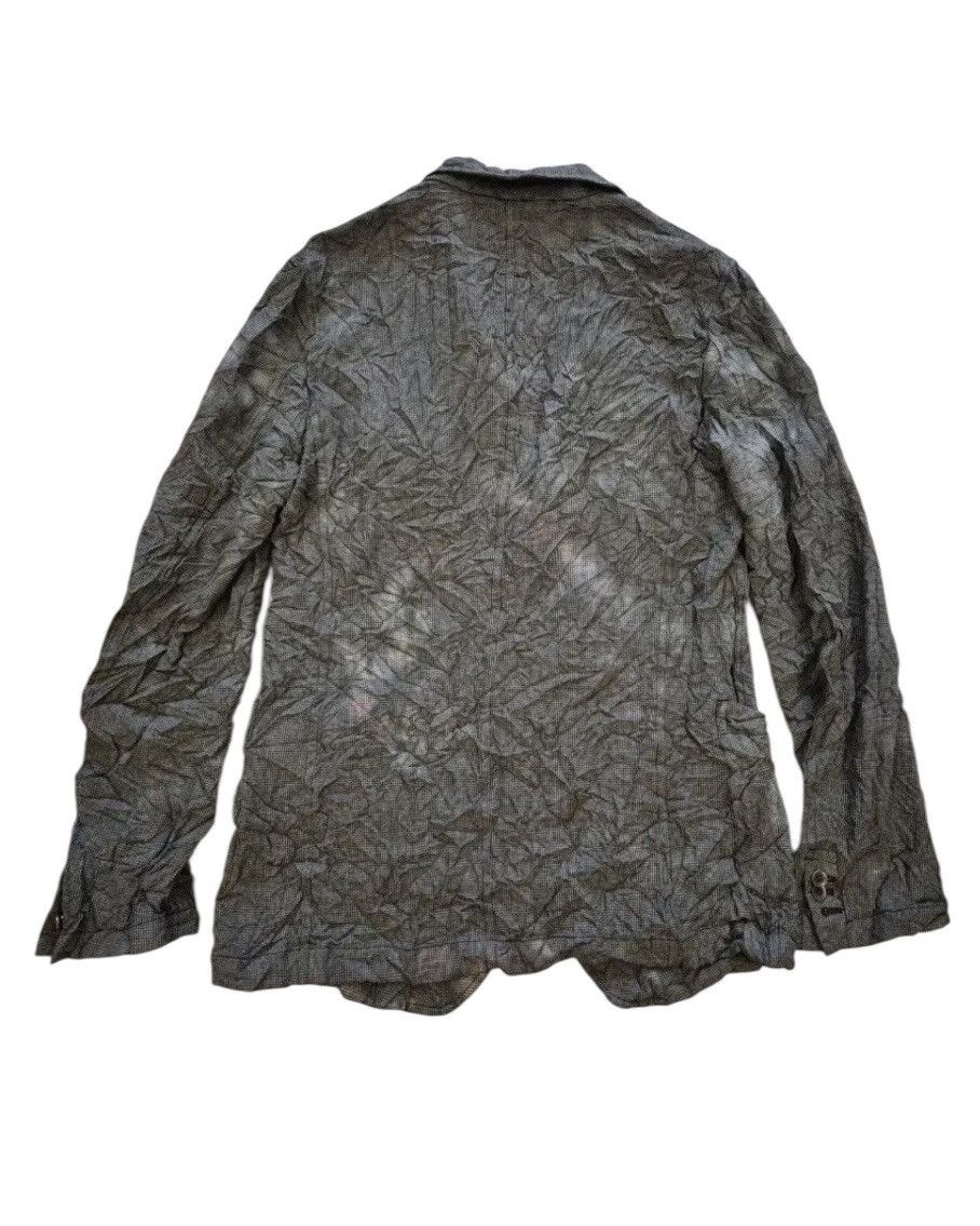 Yohji Yamamoto Yohji Yamamoto Pour Homme Crinkle Jacket Size US M / EU 48-50 / 2 - 2 Thumbnail