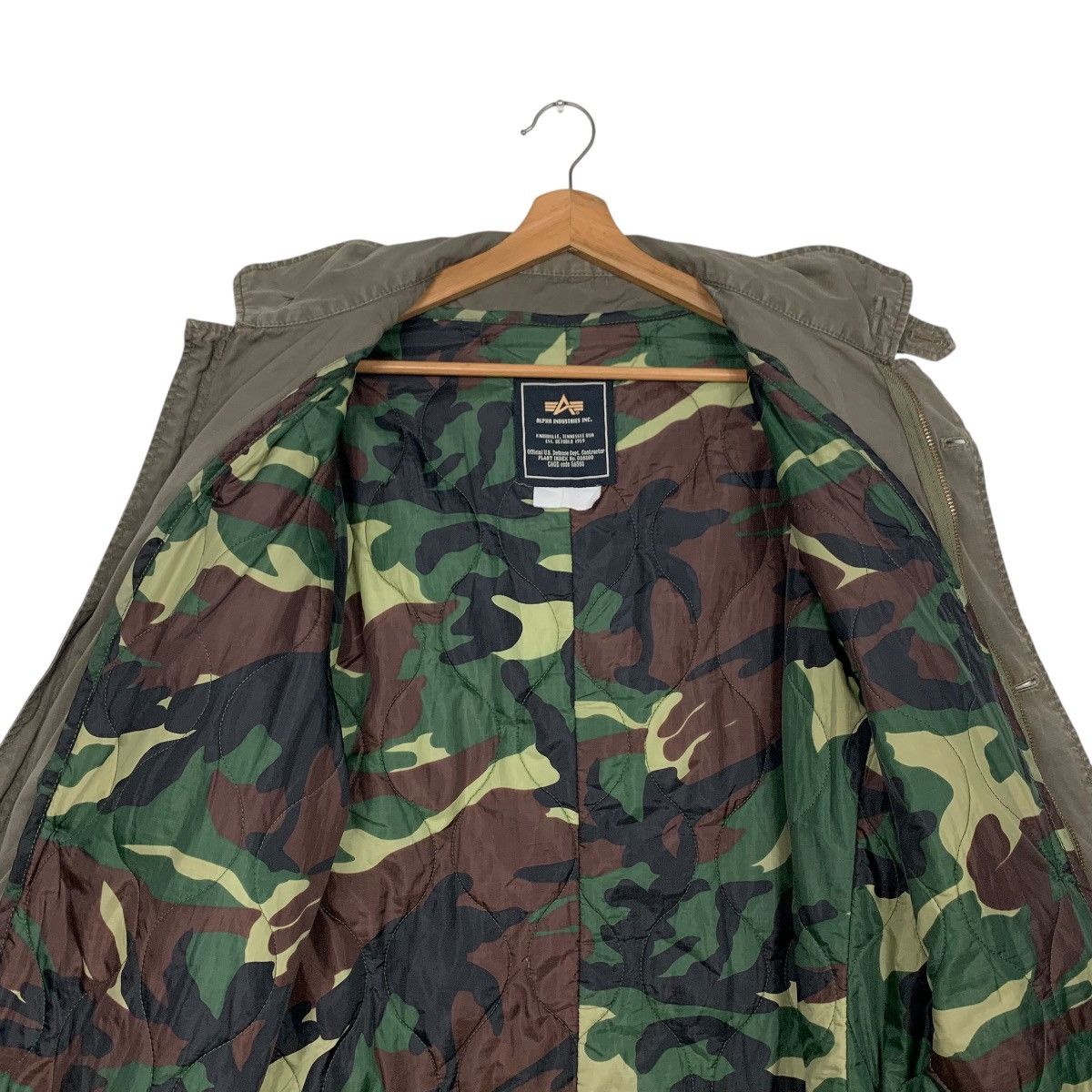 Alpha Industries ALPHA INDUSTRIES Camo Lined M65 Field Jacket #2839-C128 Size US M / EU 48-50 / 2 - 14 Thumbnail
