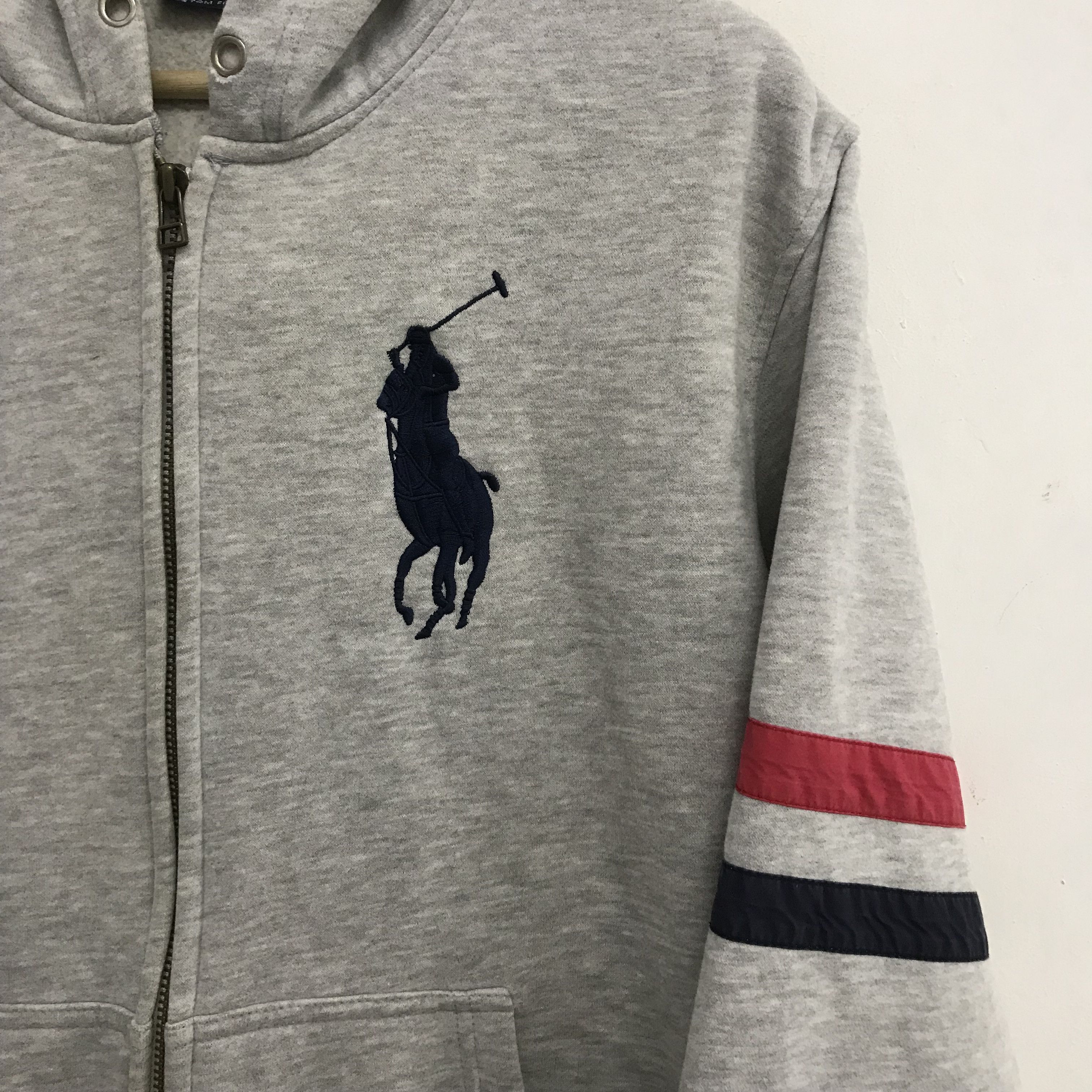Polo Ralph Lauren Vintage 90s Polo Ralph Lauren Blue Sweatshirt - 1206 Size US L / EU 52-54 / 3 - 6 Thumbnail