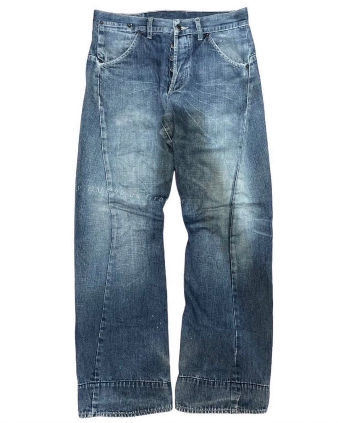 Vintage Vintage Diesel 2000s Engineered Jeans Size US 32 / EU 48 - 1 Thumbnail