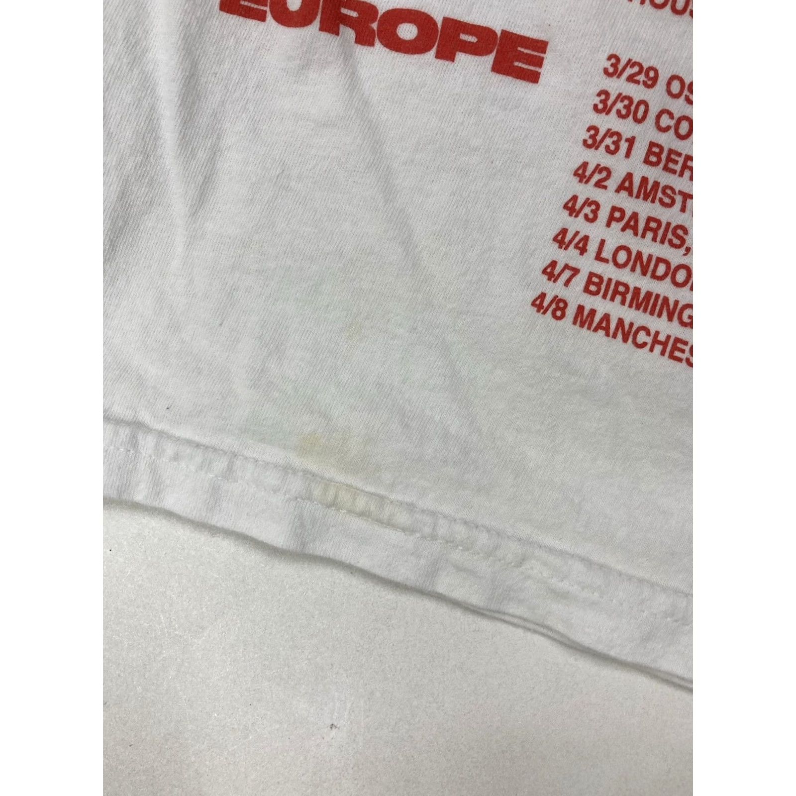 Vintage Trippie Redd Love Me More Tour 2020 T-shirt Women Medium White Long Sleeve Music Shirt Size M / US 6-8 / IT 42-44 - 2 Thumbnail