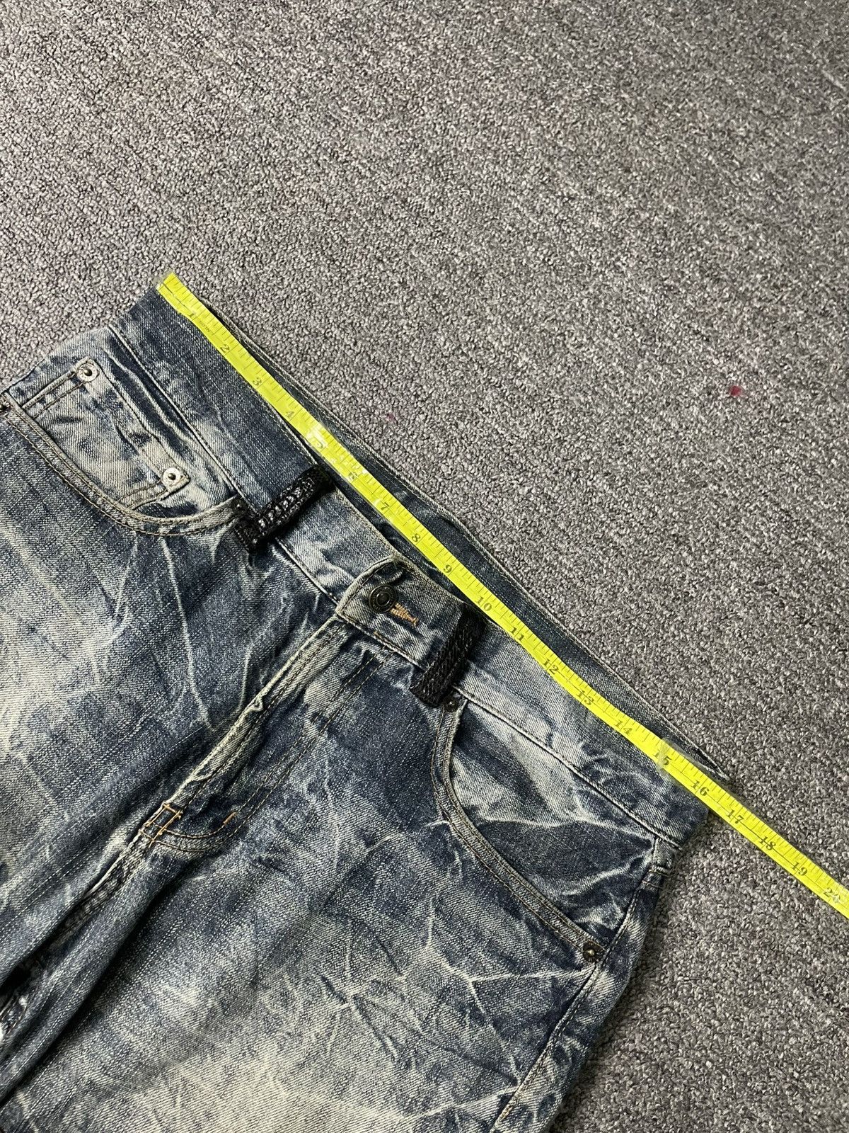 Japanese Brand × Vintage Japanese Brand Eternal Embroidered Grunge Jeans (101) Size US 33 - 5 Thumbnail