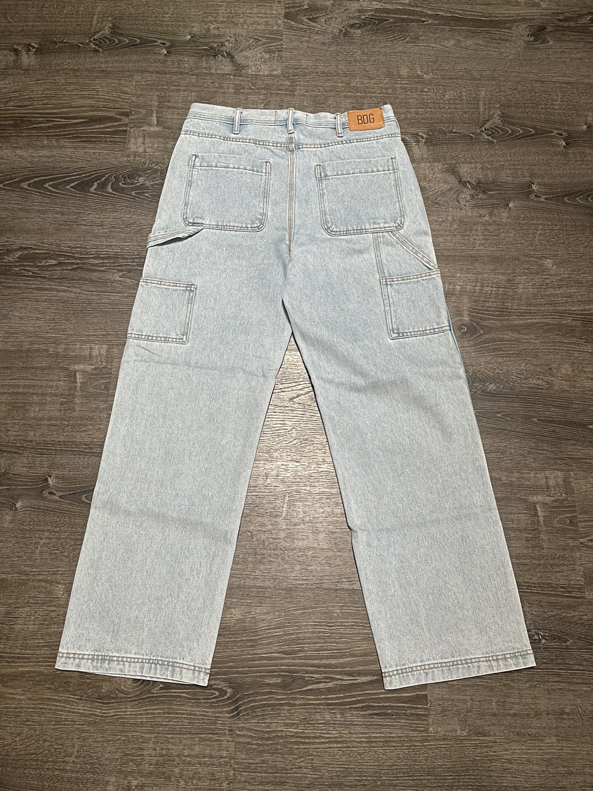 Carhartt × Vintage × basketcase gallery BDG Carhartt Style Jeans Carpenter Double Knees Size US 35 - 5 Thumbnail