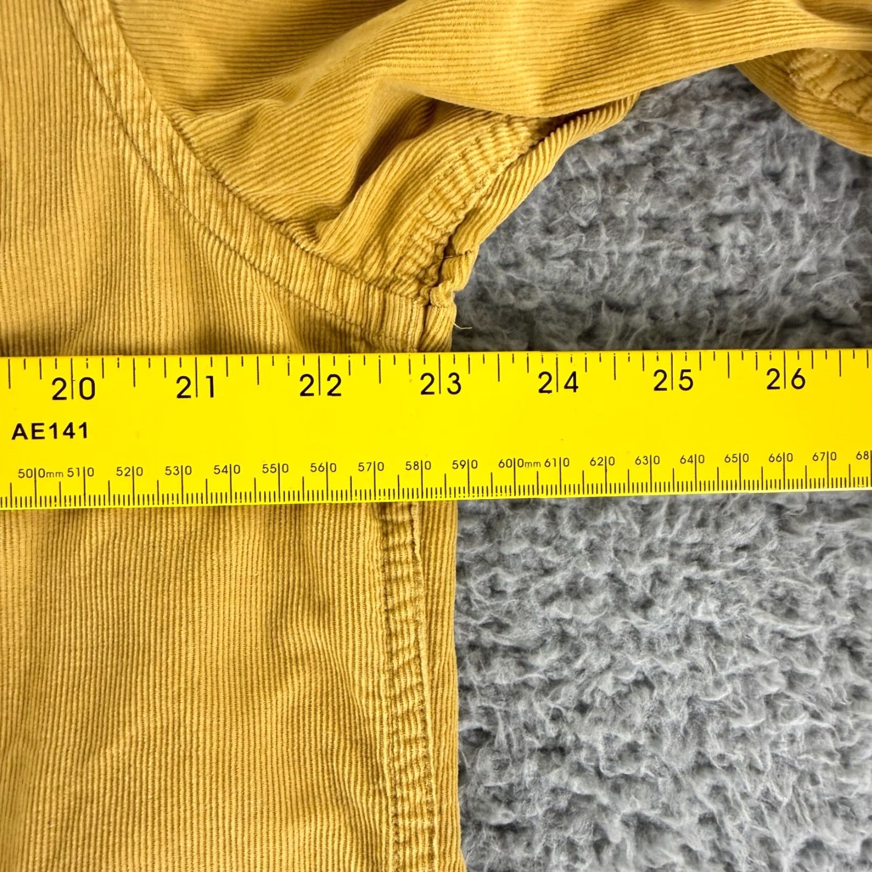 Robert Graham Robert Graham Button-Up Shirt Men Medium Yellow Corduroy Long Sleeve 100% Cotton Size US M / EU 48-50 / 2 - 5 Thumbnail