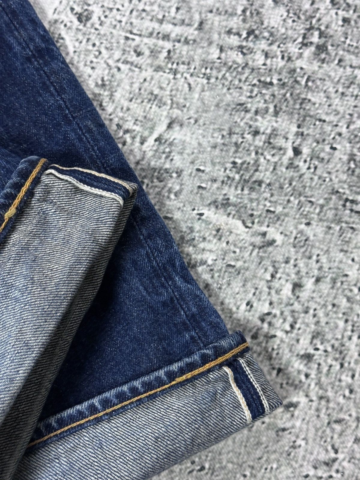 Evisu Evisu jeans white daicock big logo blue selvedge denim Size US 32 / EU 48 - 6 Thumbnail