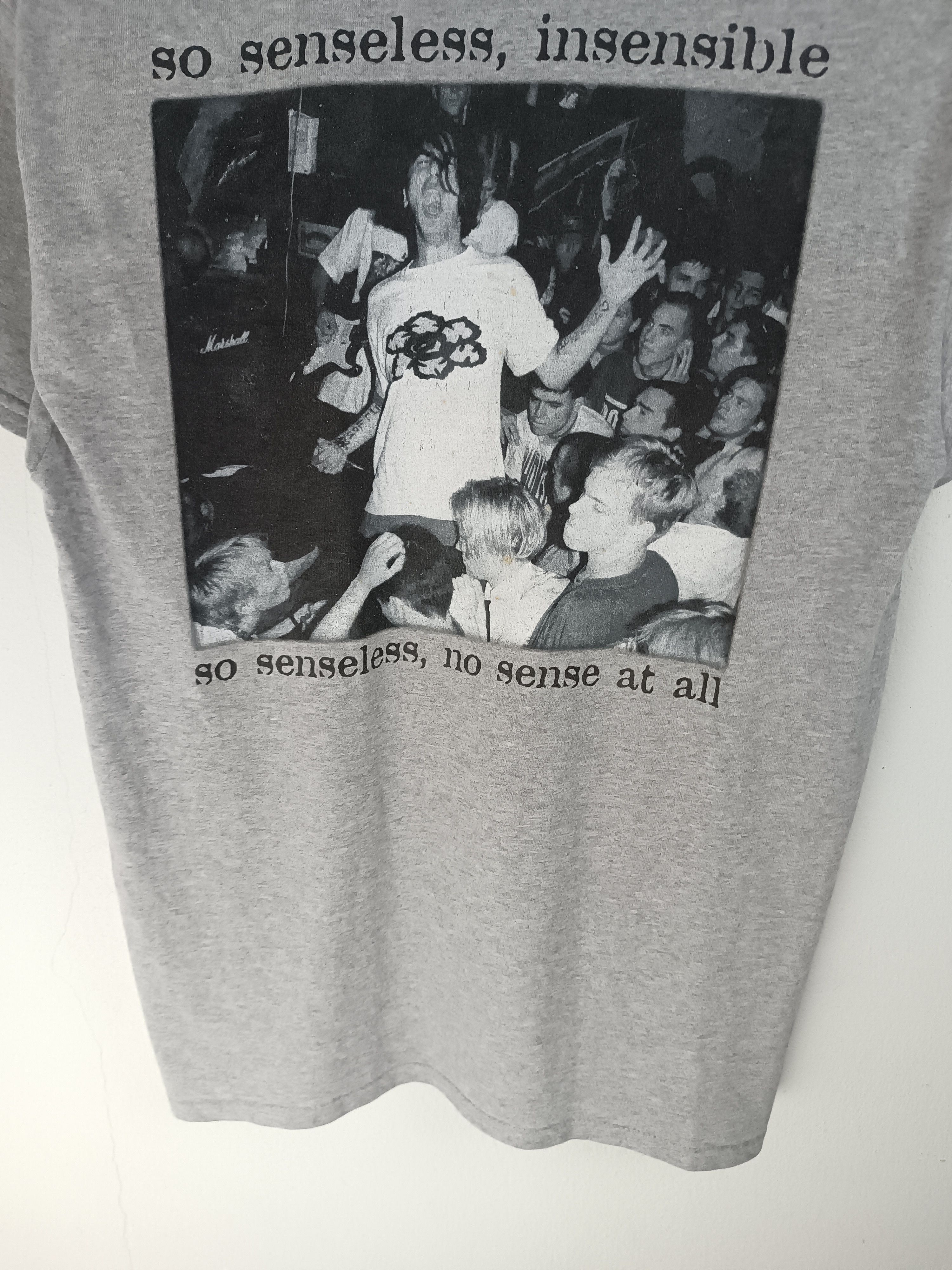 Band Tees VINTAGE ABHINANDA UMEA HARDCORE REISSUE TEE VERY RARE Size US M / EU 48-50 / 2 - 12 Thumbnail