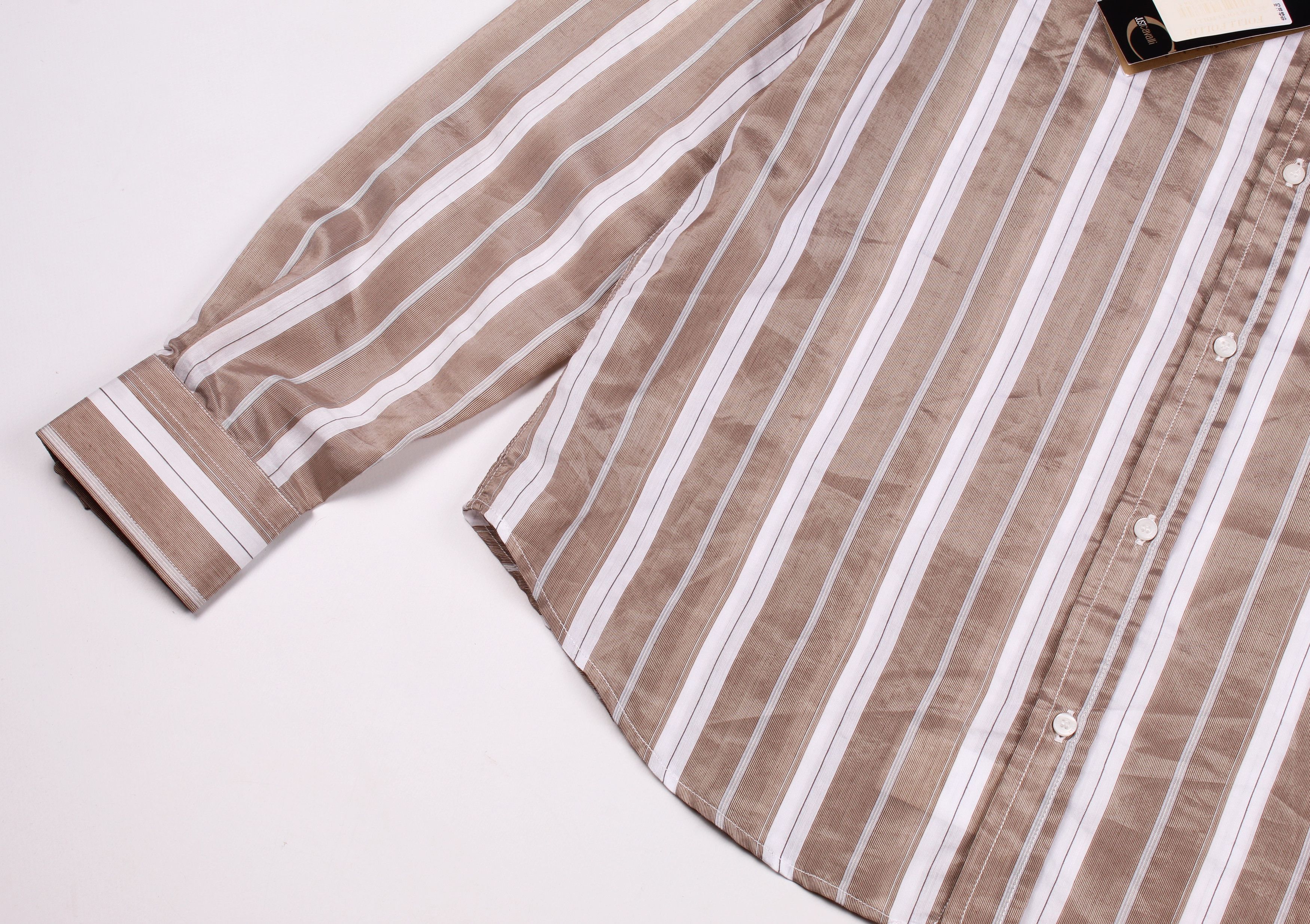 Just Cavalli Vintage Just Cavalli Striped Long Sleeve Shirt Size US L / EU 52-54 / 3 - 3 Thumbnail