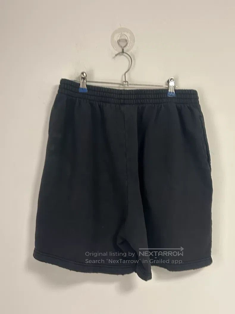 Balenciaga Balenciaga size S Wheat Ear Washed Distressed Sport Shorts Size US 26 / EU 42 - 2 Thumbnail
