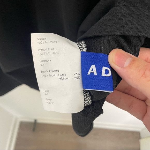 Ader Error Ader Error Long Sleeve Patch Logo T-Shirt Size A1/M Size US M / EU 48-50 / 2 - 5 Thumbnail