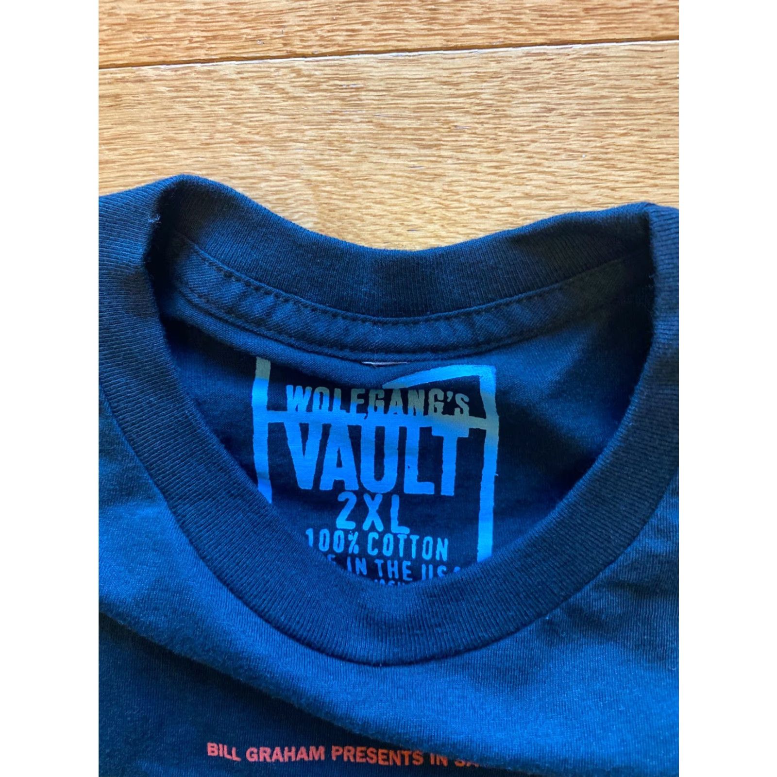 Vintage VINTAGE USA Made Jimi Hendrix Experience T Shirt XL Wolfgangs Vault San Francisco Unisex Graphic Tee Black Short Sleeve Cotton XXL Men/Women Size US XXL / EU 58 / 5 - 4 Thumbnail