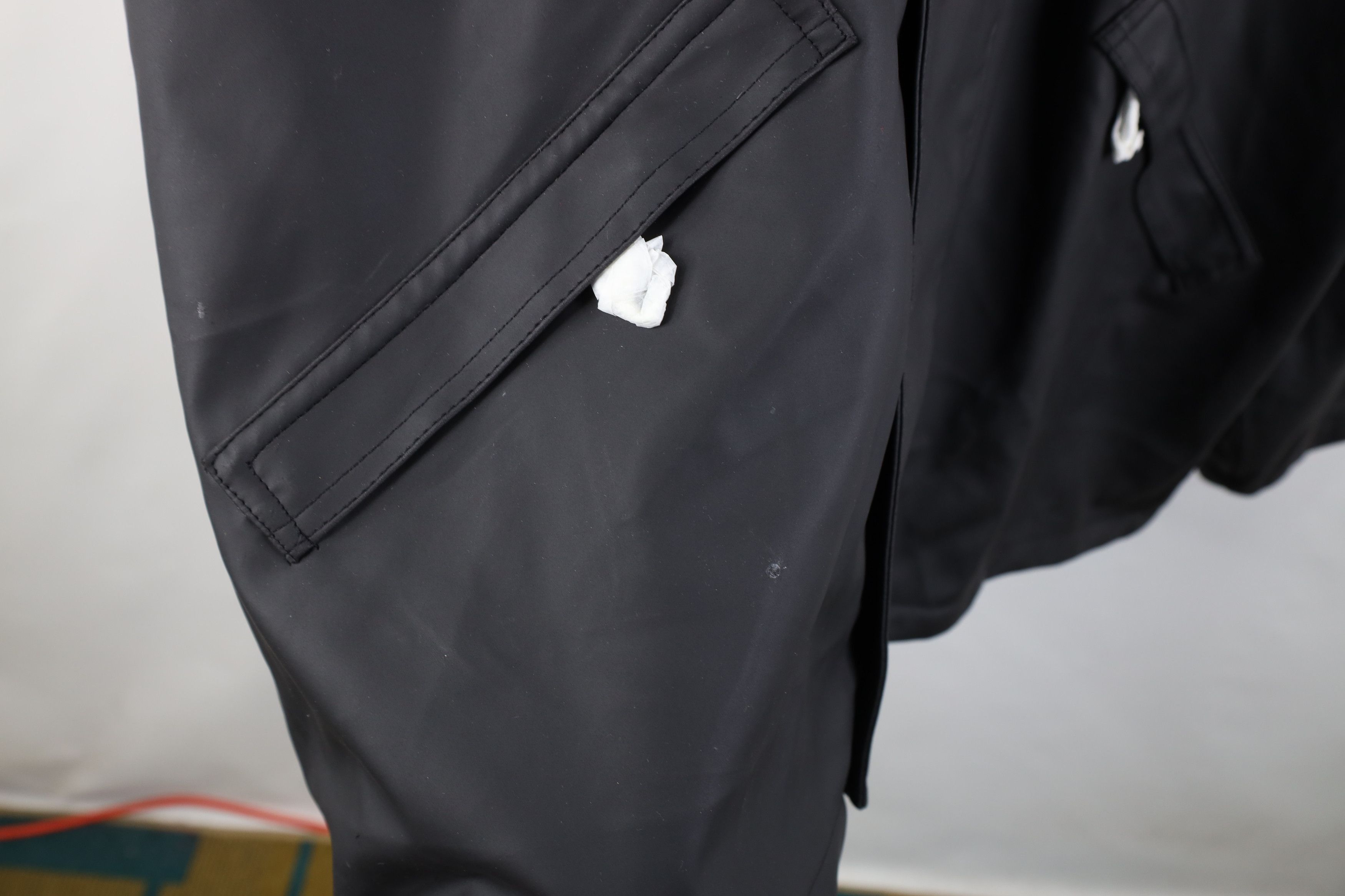 Vintage Deadstock Vintage 90s Streetwear Waterproof Hooded Jacket Size US XXL / EU 58 / 5 - 6 Thumbnail