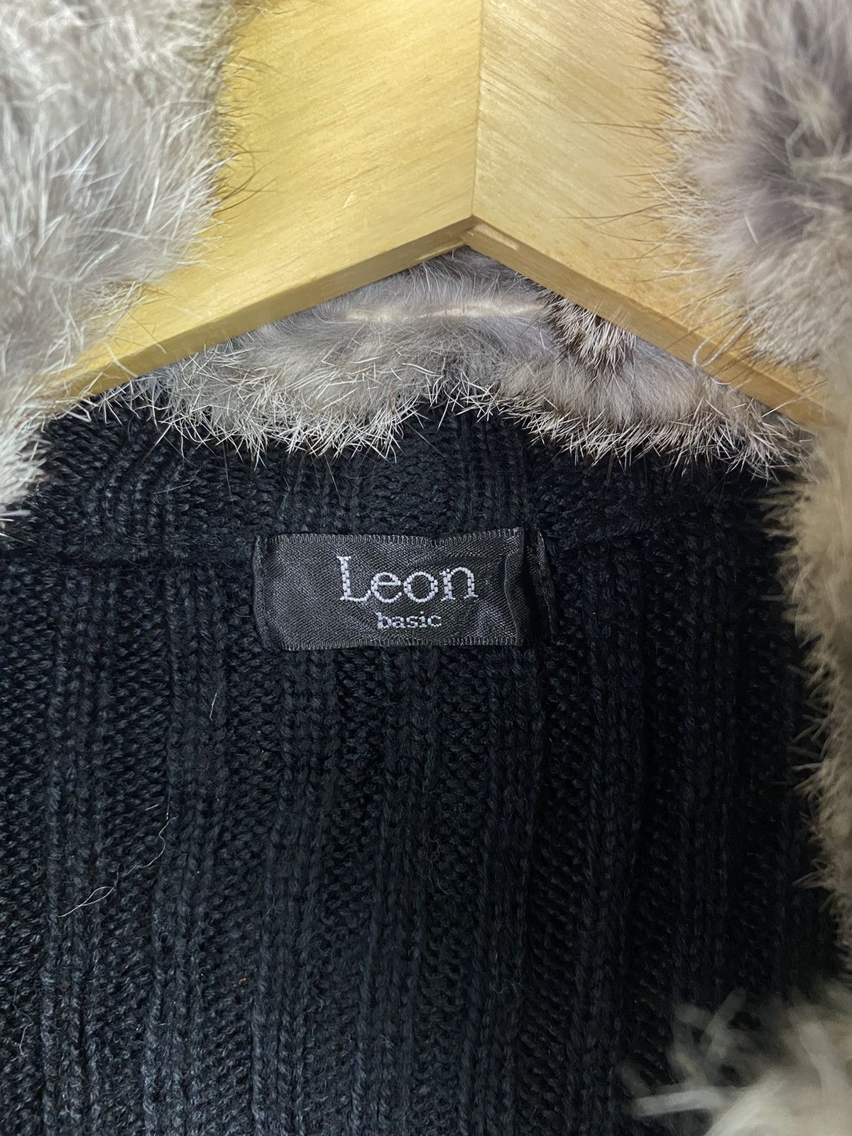 Japanese Brand Fur knitted leon basic ifsixwasnine gothic style Size US S / EU 44-46 / 1 - 8 Thumbnail