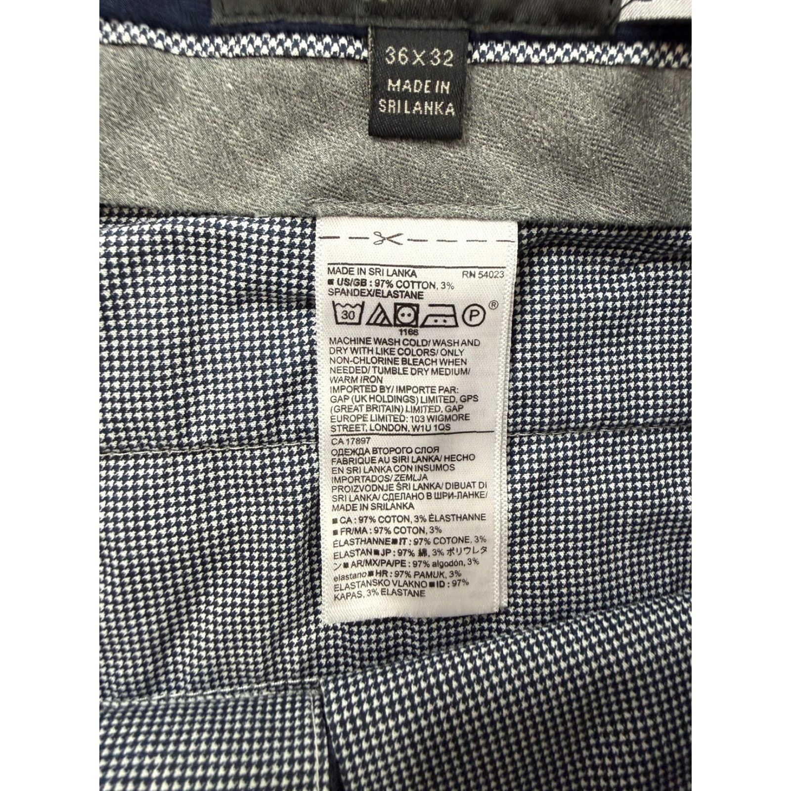 Banana Republic Banana Republic Pants Mens 36 Slim Fit Chino Stretch Flat Front Blue Casual Business Size US 36 / EU 52 - 3 Thumbnail