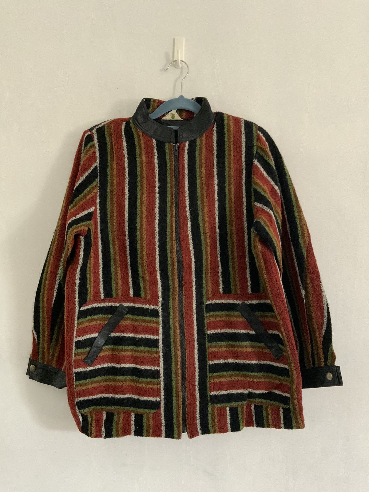 Unsound Rags Olive Palm Multicolor Japan Made Light Jacket Size US M / EU 48-50 / 2 - 1 Thumbnail