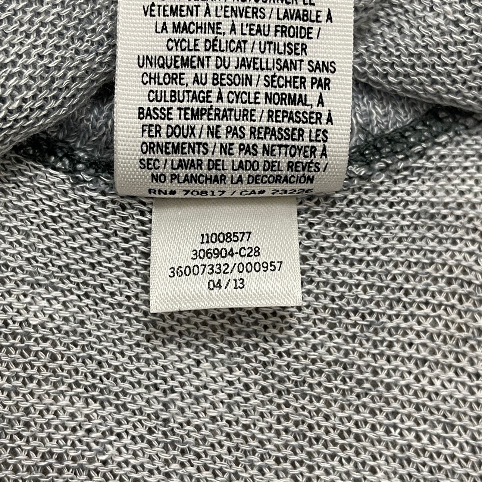 Pink Victoria’s Secret PINK Light Gray Scoop Back Slouchy Sweater Size XS / US 0-2 / IT 36-38 - 21 Thumbnail