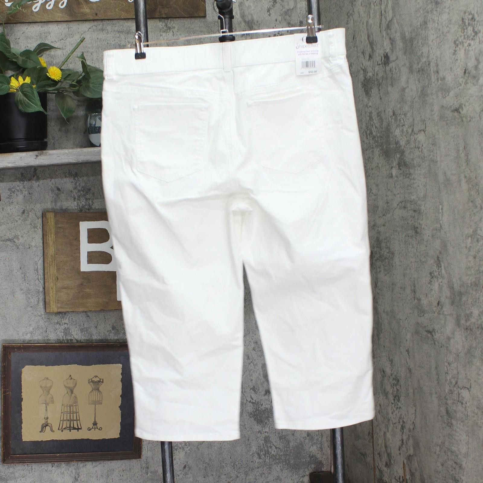 Other Gloria Vanderbilt High-rise Capri Jeans Vintage White 16w Size 38" / US 16 / IT 52 - 2 Thumbnail